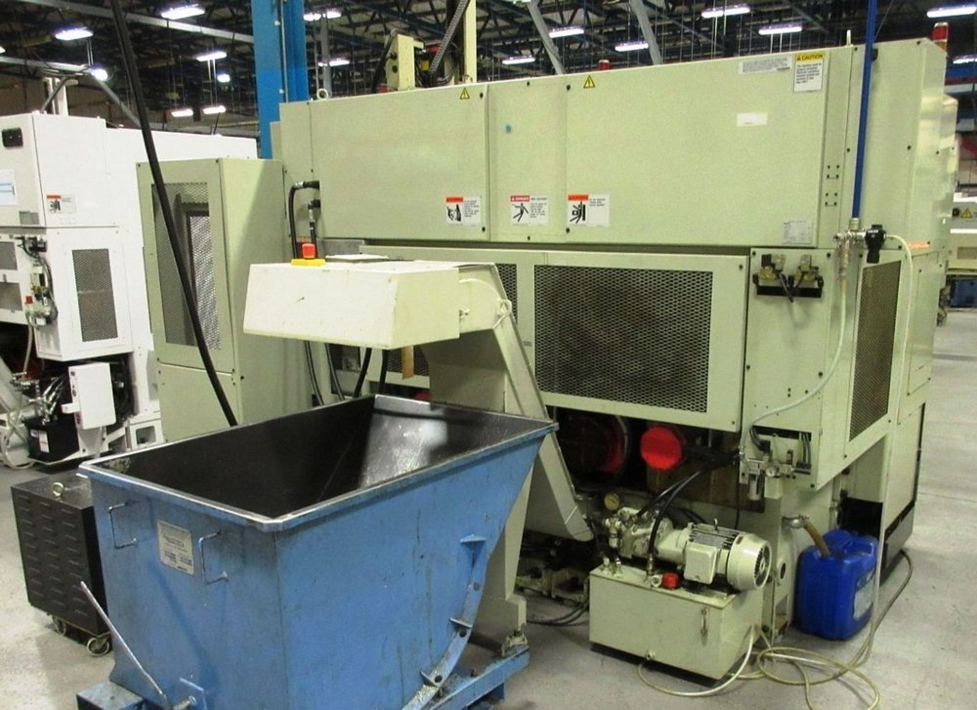 Takisawa TT-200-G CNC Twin Spindle Turning Center w/gantry Loader, Fanuc 21iTB CNc Control C-Axis, L - Image 11 of 14