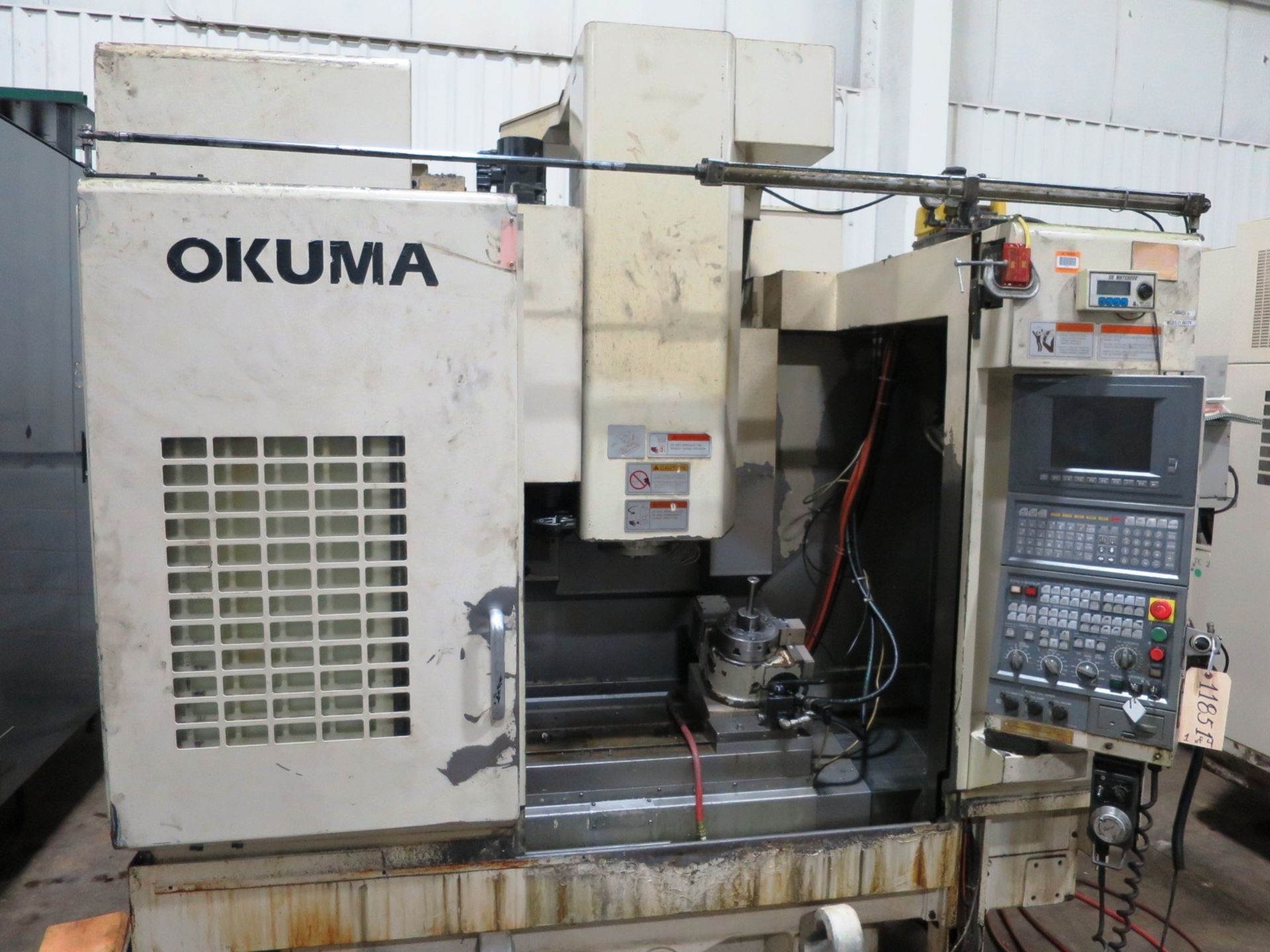 Okuma MX-45 4-Axis CNC Vertical Machining Center, S/N 0376