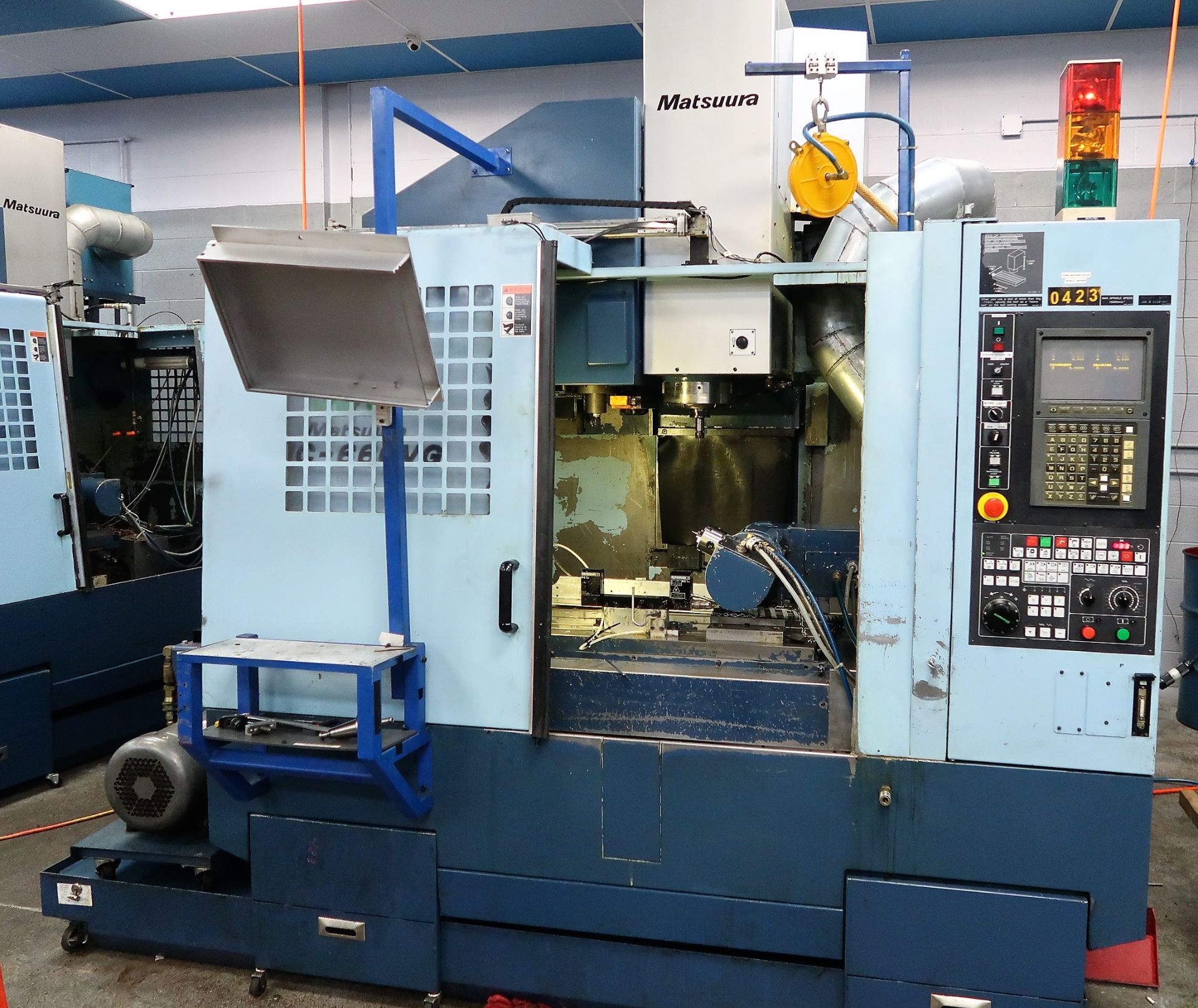 MATSUURA MODEL MC-660VG 5-AXIS CNC VERTICAL MACHINING CENTER, 15,000 rpm