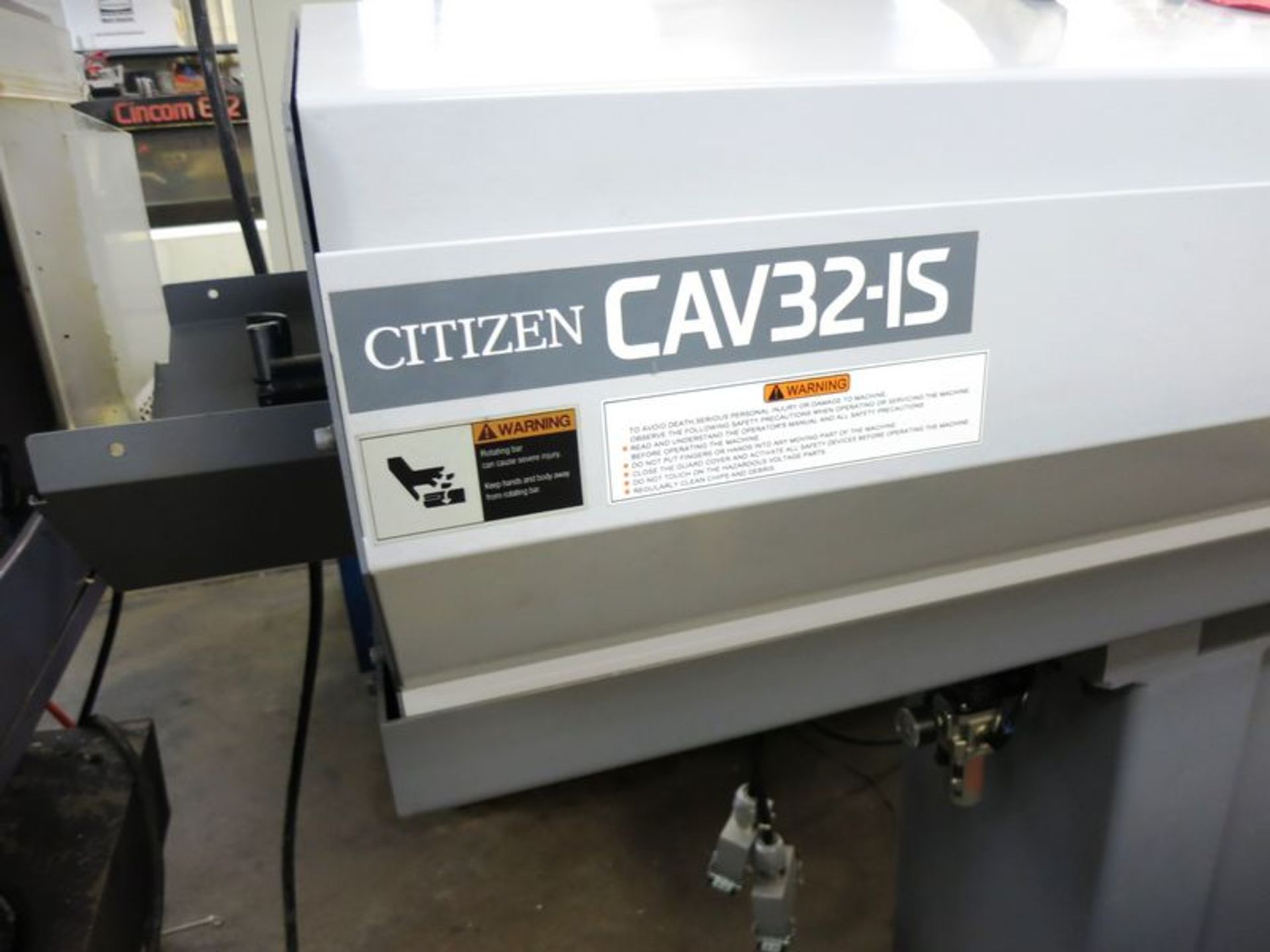 32mm Citizen CAV32-IS Magazine Type Bar Feeder, S/N 13288, New 2010 - Image 2 of 9