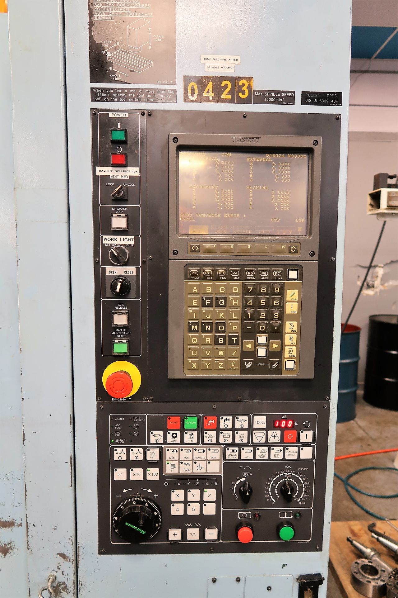 MATSUURA MODEL MC-660VG 5-AXIS CNC VERTICAL MACHINING CENTER, 15,000 rpm - Image 2 of 12