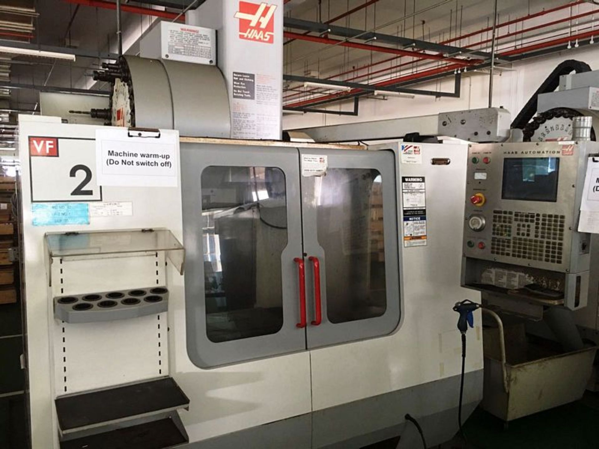 Haas Model VF-2D CNC Machining Center, S/N 42848, New 2005