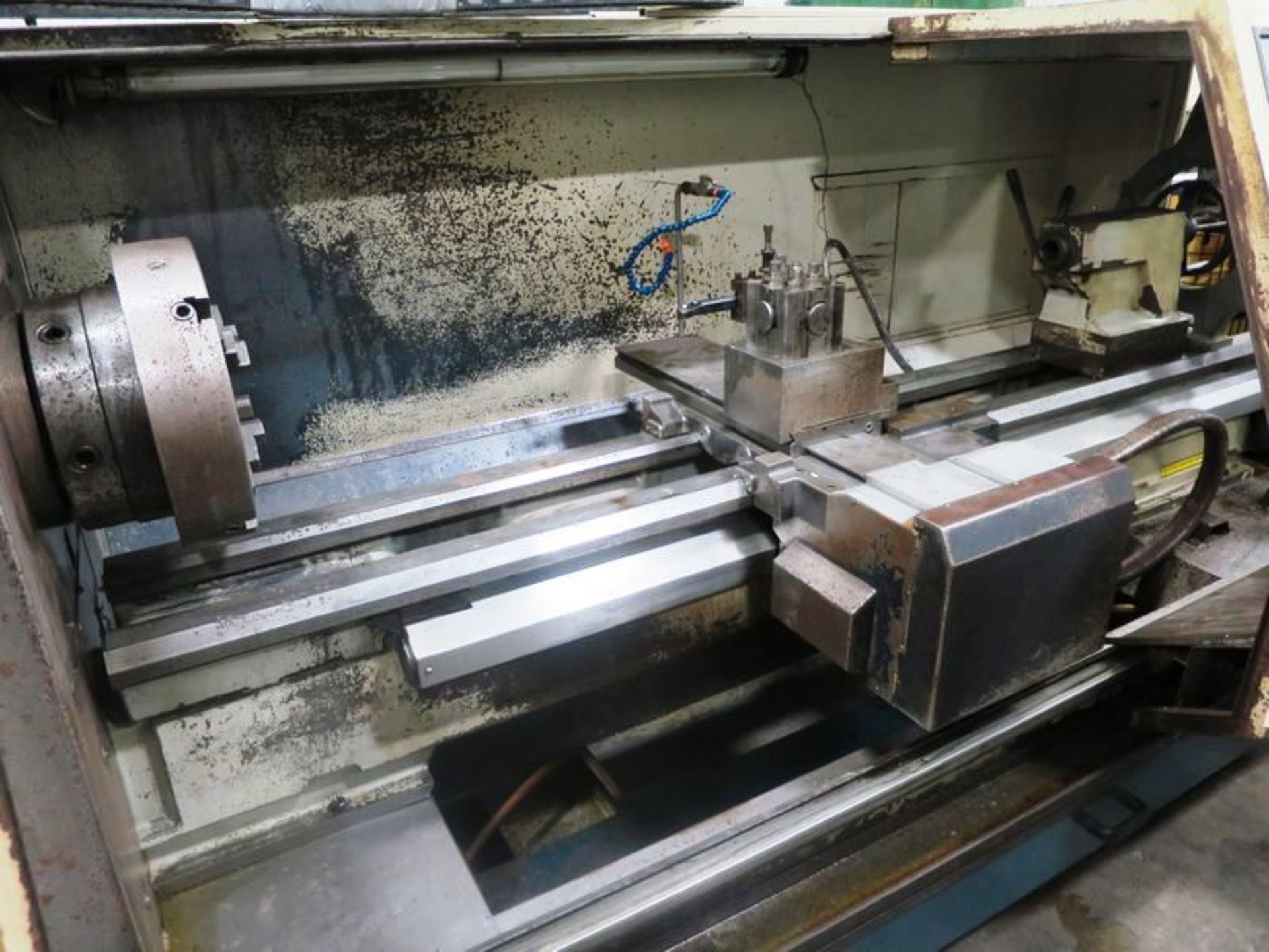 21"x80" Clausing Colchester CNC-4000L 2-Axis Lathe, S/N L4180GEBSA/01266, - Image 3 of 8