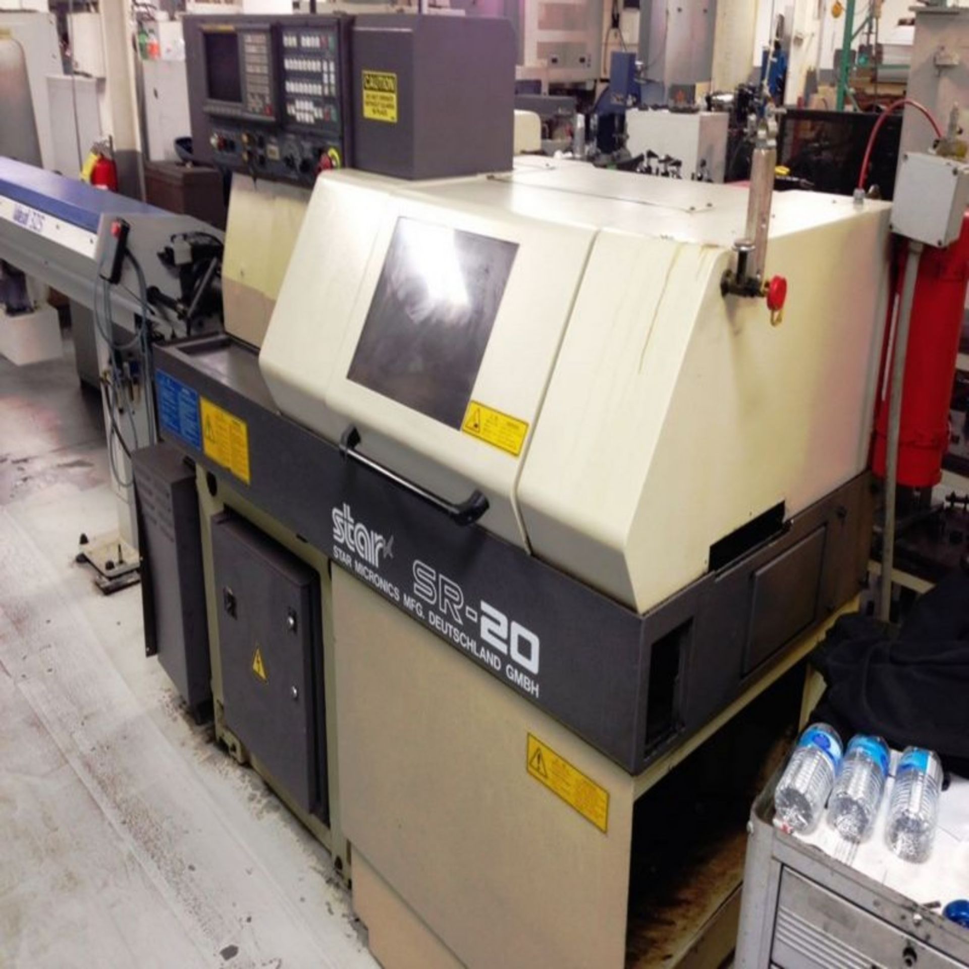 20mm Star SR20 Multi Axis Swiss Type Sliding Headstock CNC Automatic Lathe, S/N 000973E, New 1997