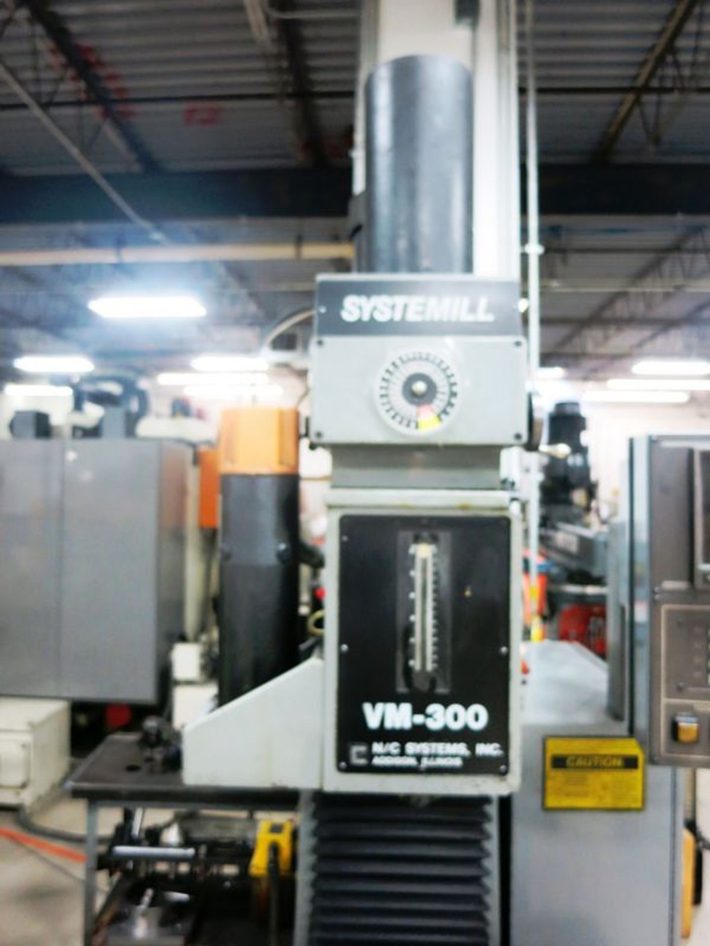 Supermax Model YCm-42 CNC Vertical Bed Mill Machine W/Delta Dynapath 3-Axis Control, S/N 005379 - Image 3 of 5