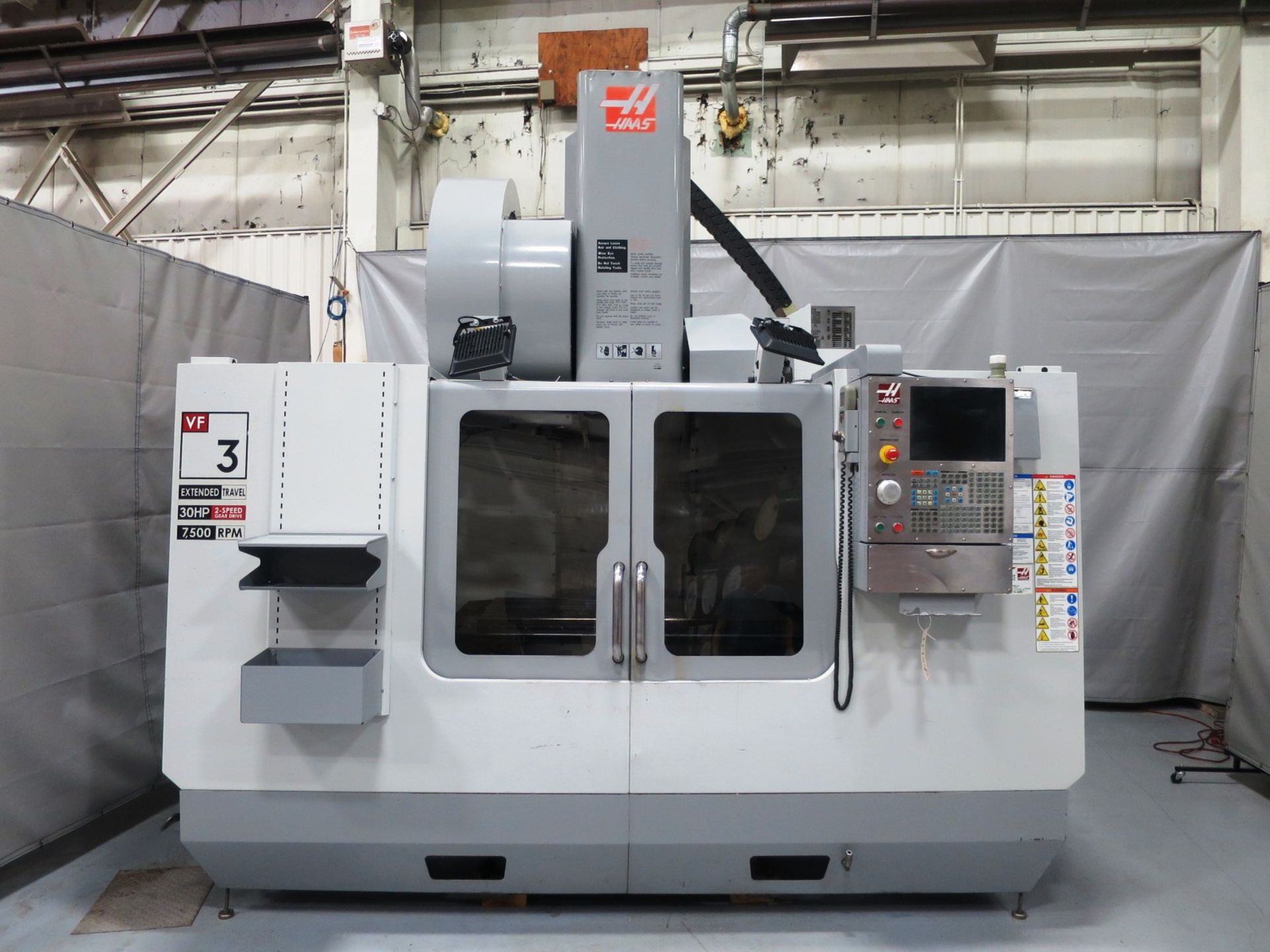 Haas Model VF-3YT/50 CNC Vertical Machining Center, S/N 1065260, New 2008