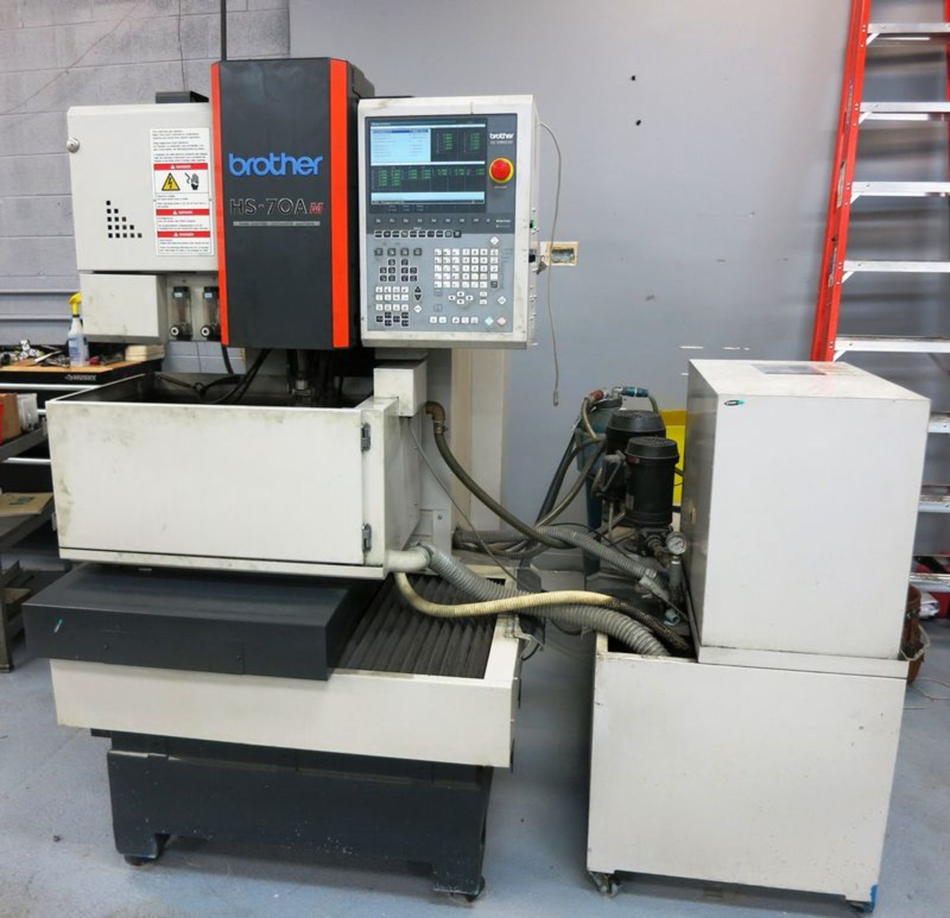 Brother HS-70A CNC 5-Axis Wire EDM, S/N 111455, New 2006