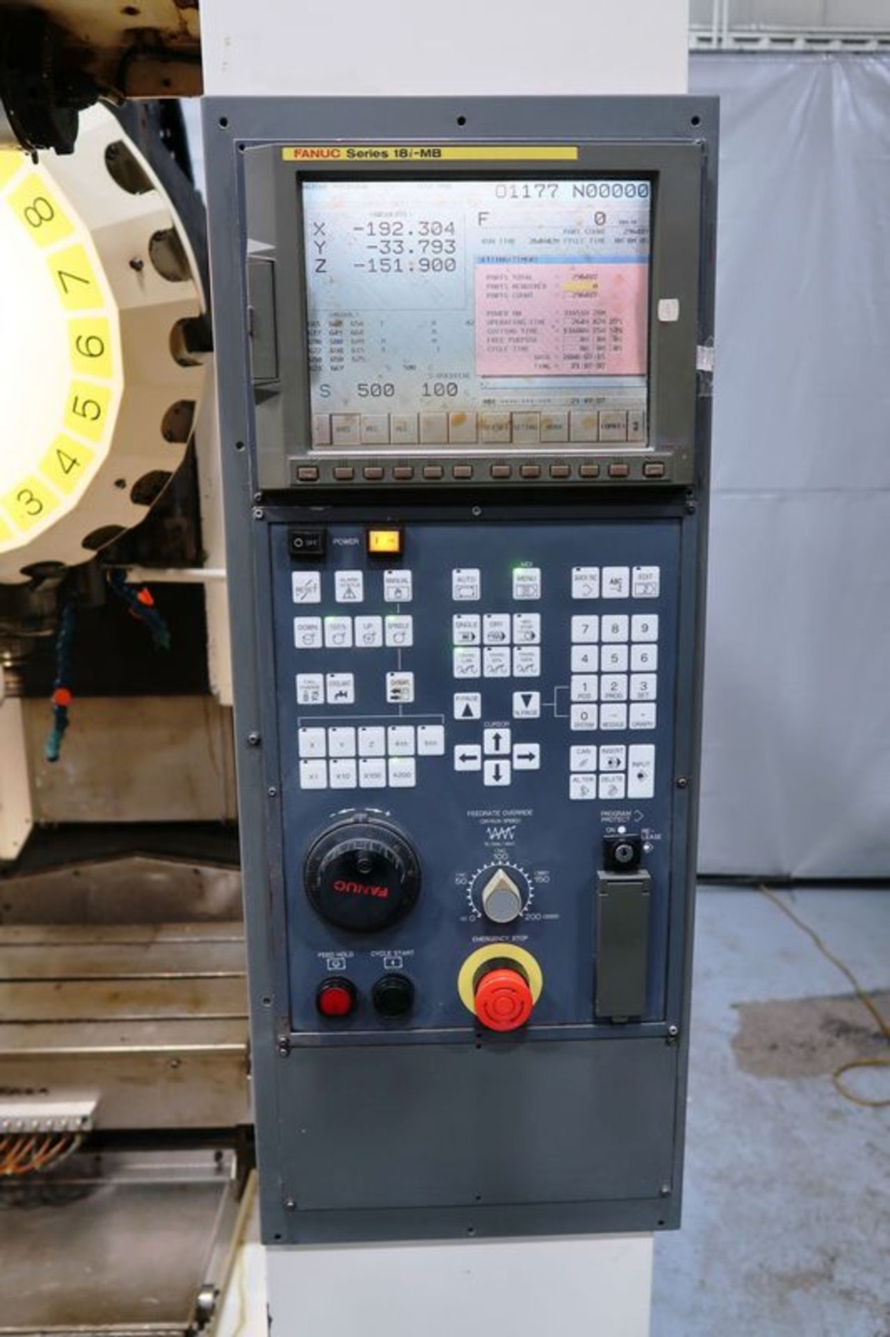 2005 Fanuc Robodrill Alpha T21iDE 3-Axis Vertical High Speed Drill Tap Center, S/N PO48UR395 - Image 2 of 11