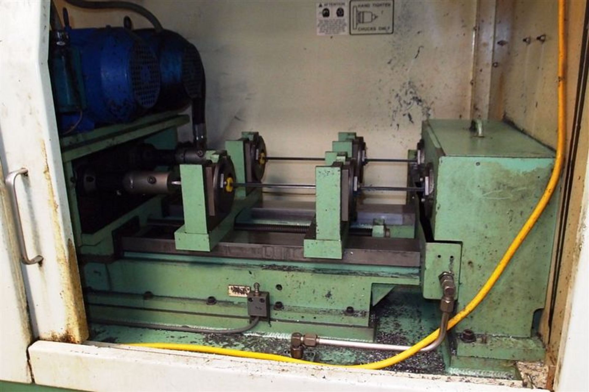 1/2" x 36" Dehoff Twin Spindle Knee Type Gun Drilling Machine, S/N DH1897,2549 - Image 10 of 12