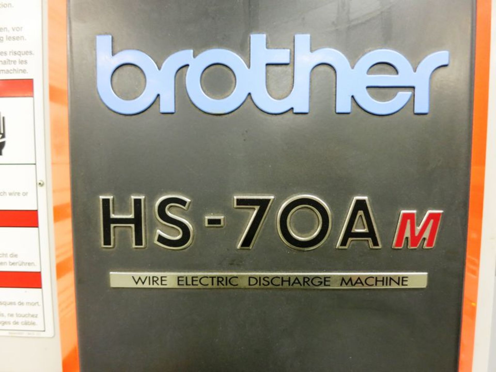 Brother HS-70A CNC 5-Axis Wire EDM, S/N 111455, New 2006 - Image 6 of 9