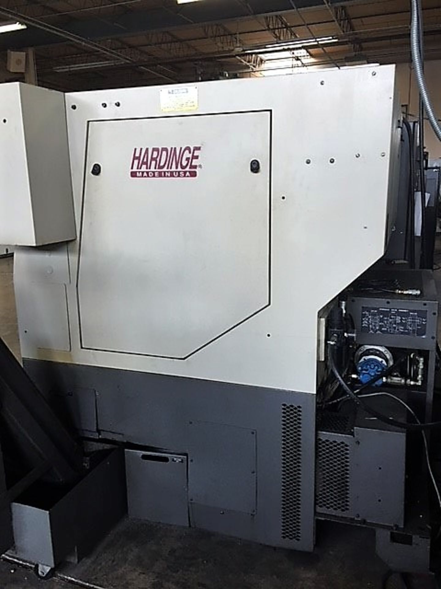 HARDINGE CONQUEST T51 CNC LATHE WITH LIVE TOOLING - Image 5 of 6