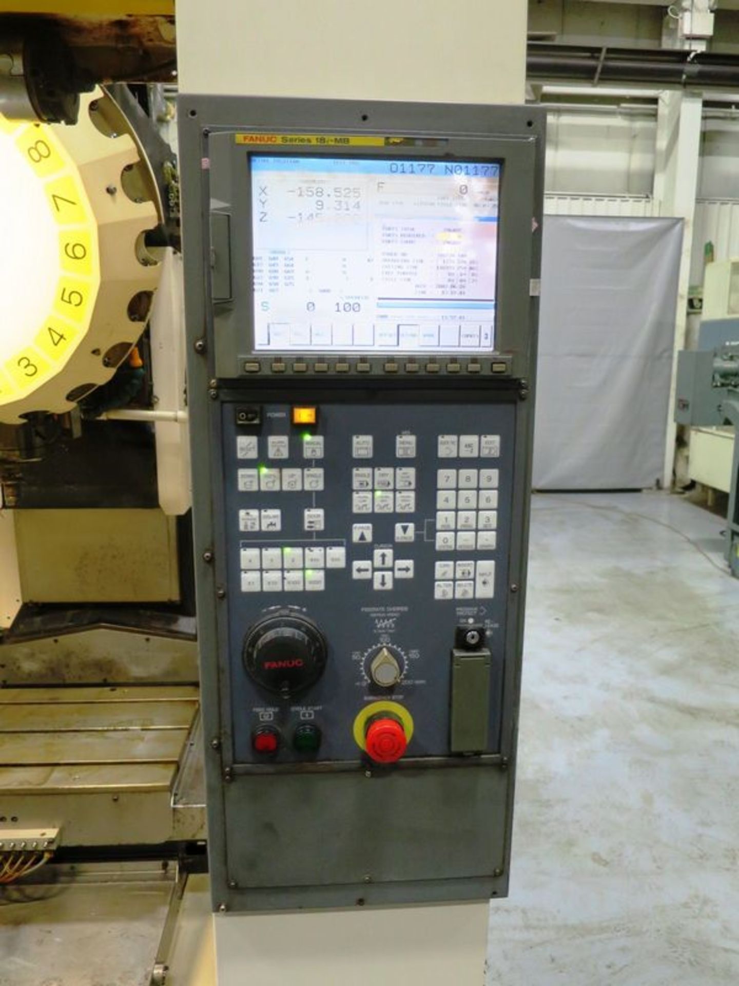 2005 Fanuc Robodrill Alpha T21iDE 3-Axis Vertical High Speed Drill Tap Center, S/N PO48UR381 - Image 2 of 12
