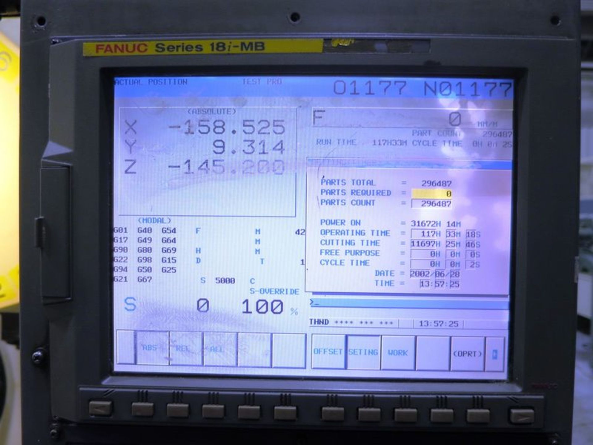 2005 Fanuc Robodrill Alpha T21iDE 3-Axis Vertical High Speed Drill Tap Center, S/N PO48UR381 - Image 12 of 12