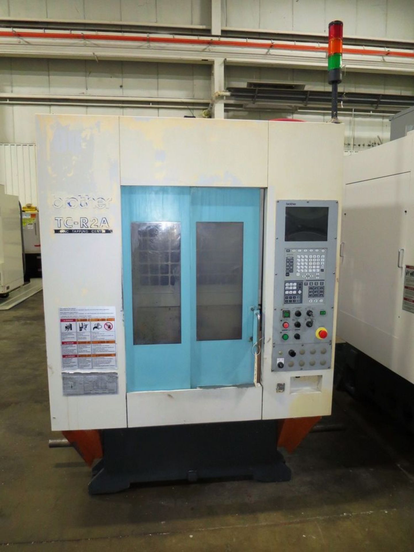 Brother TC-R2A CNC Drill/Tap Vertical Machining Center w/Pallet Changer, S/N 111895, New 2006