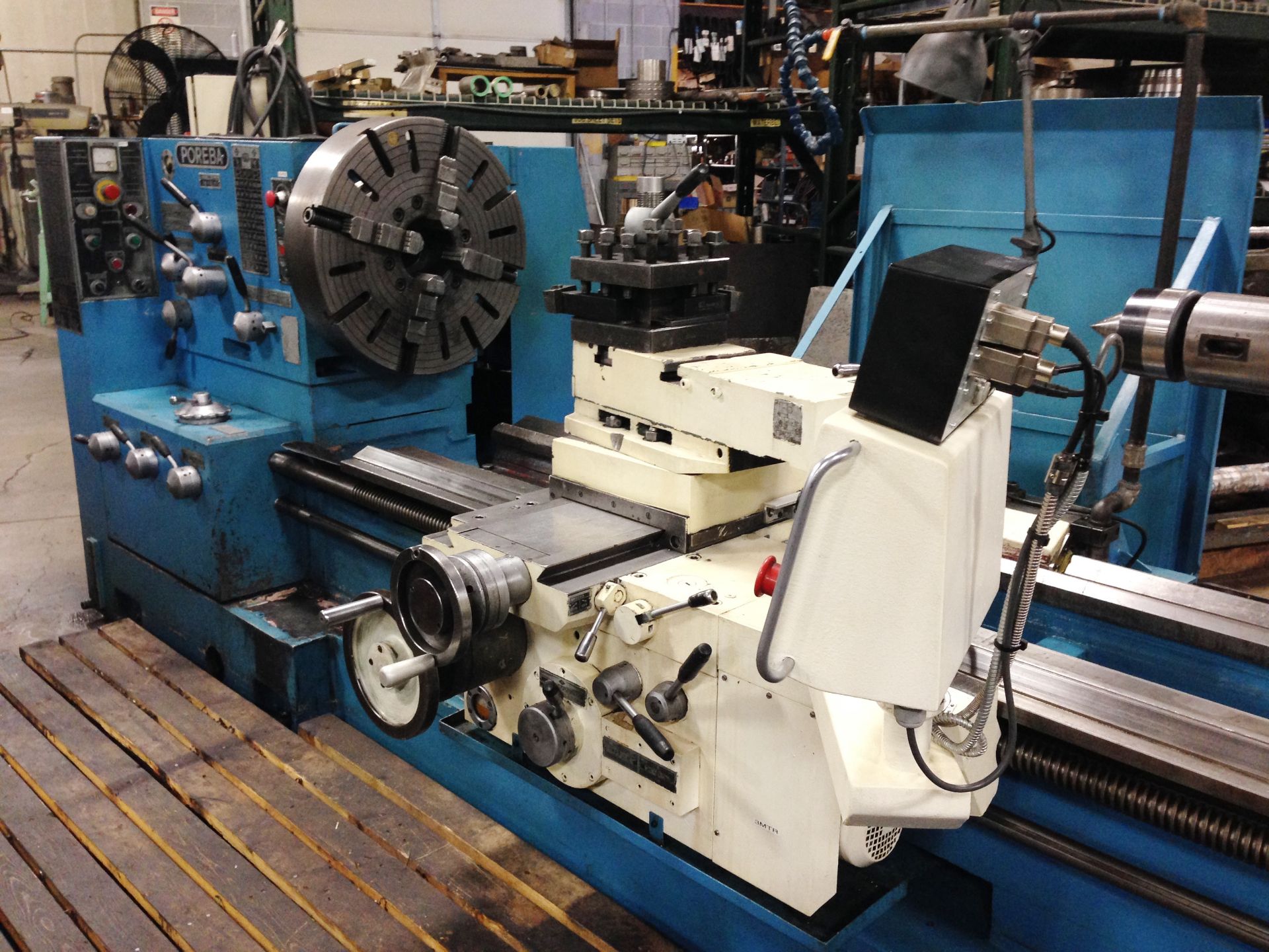 36" x 120" Poreba TPK-90/3M Engine Lathe, S/N: 05048-09, New 1997