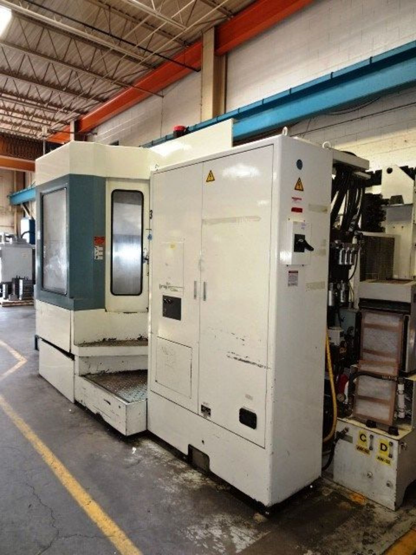 24.8"x24.8" Niigata HN63C 4-Axis CNC Horizontal Machining Center, S/N 26716, 1996 - Image 3 of 7