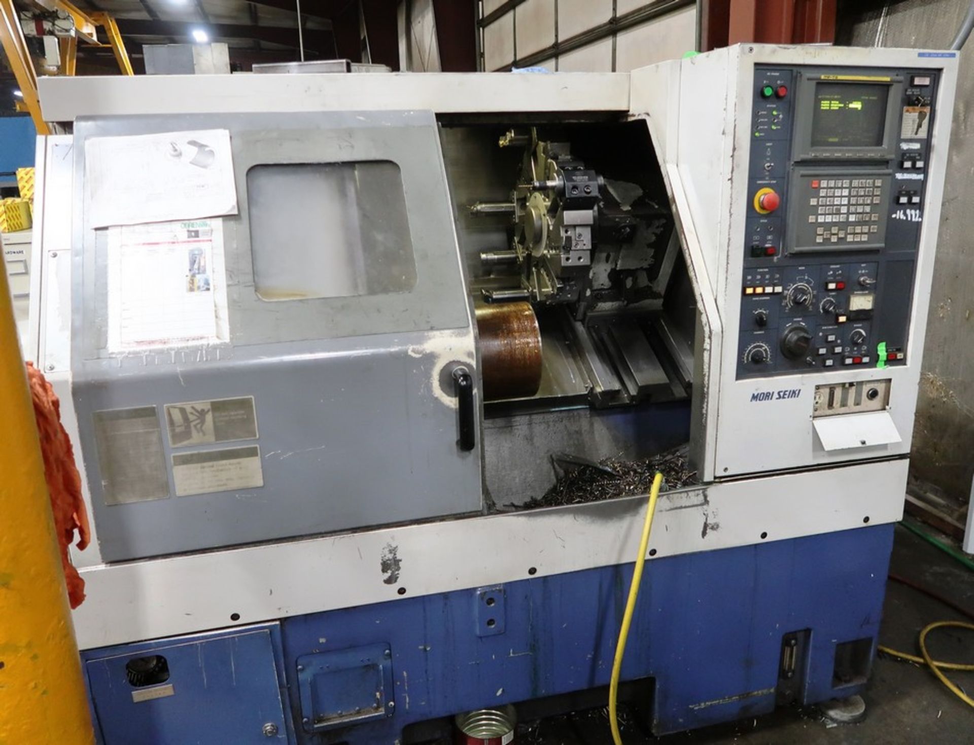 Mori Seiki CL-25A CNC Turning Center lathe, S/N 0350 - Image 5 of 7