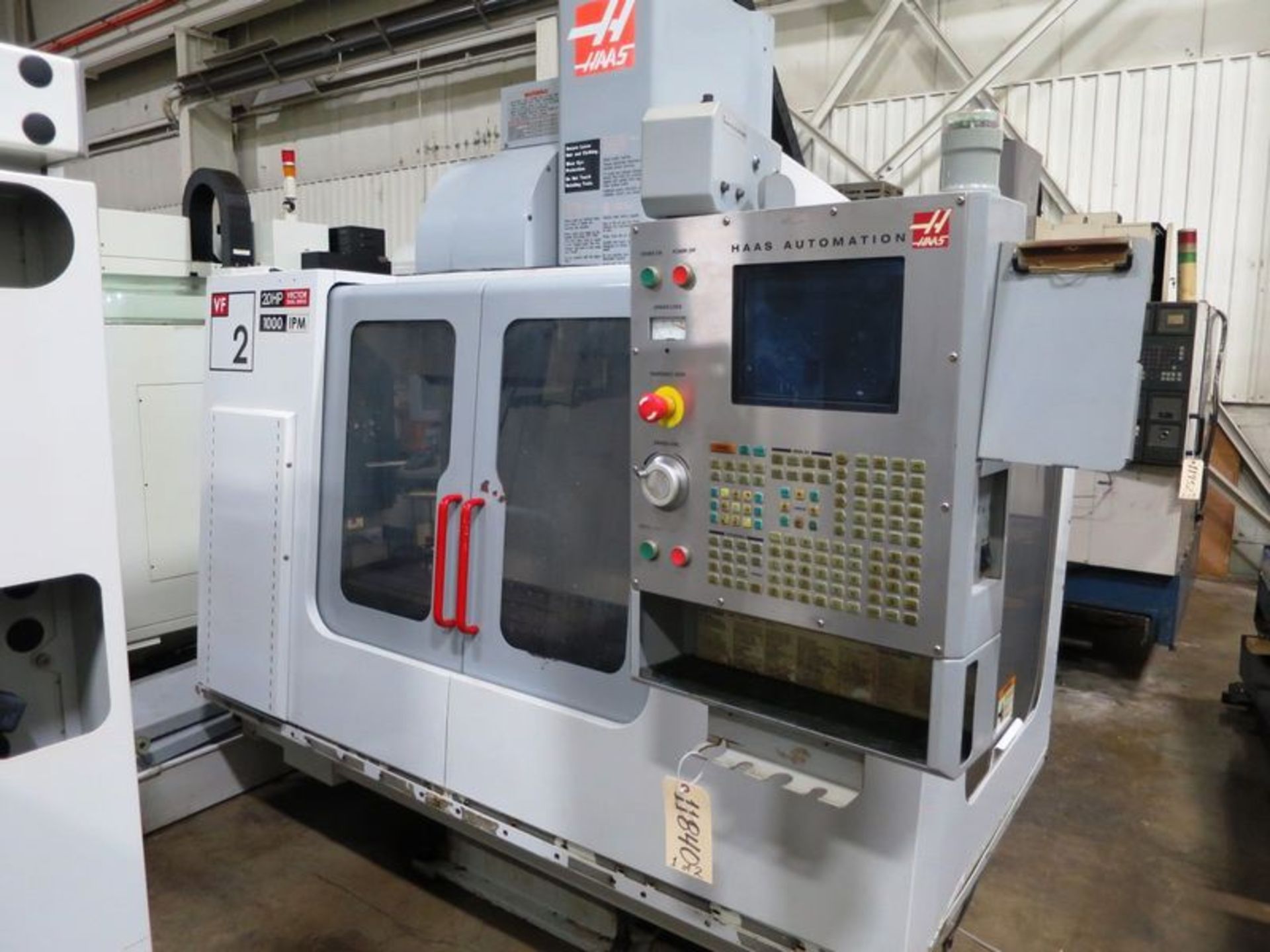 Haas Model VF-2D CNC Machining Center, S/N 42848, New 2005