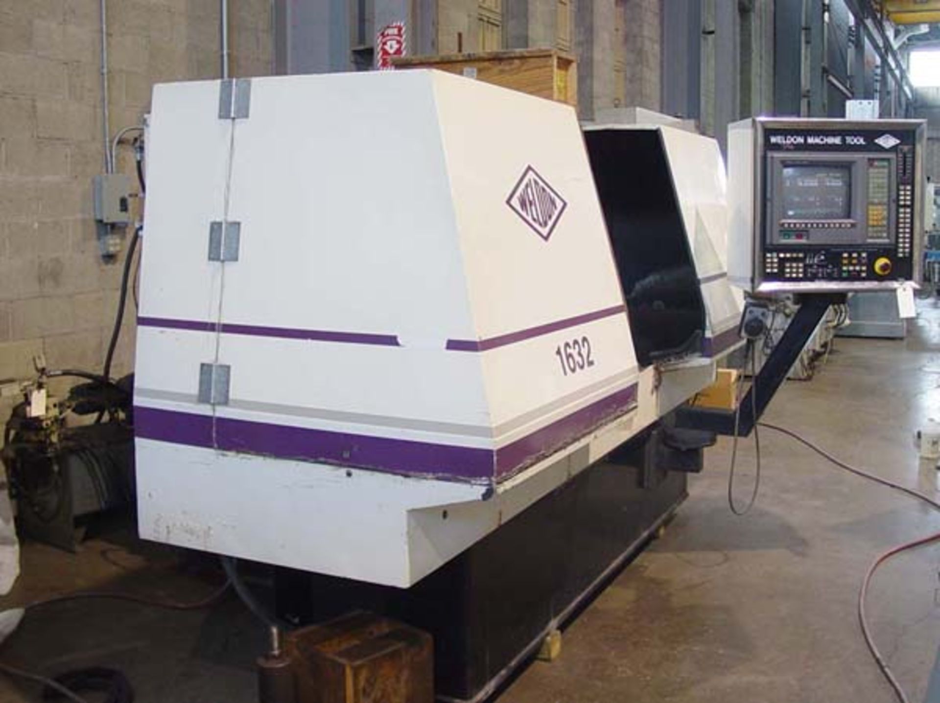 16"x32" Weldon MDL APG1632 CNC Plain Cylindrical Grinder, S/N 748 - Image 6 of 6