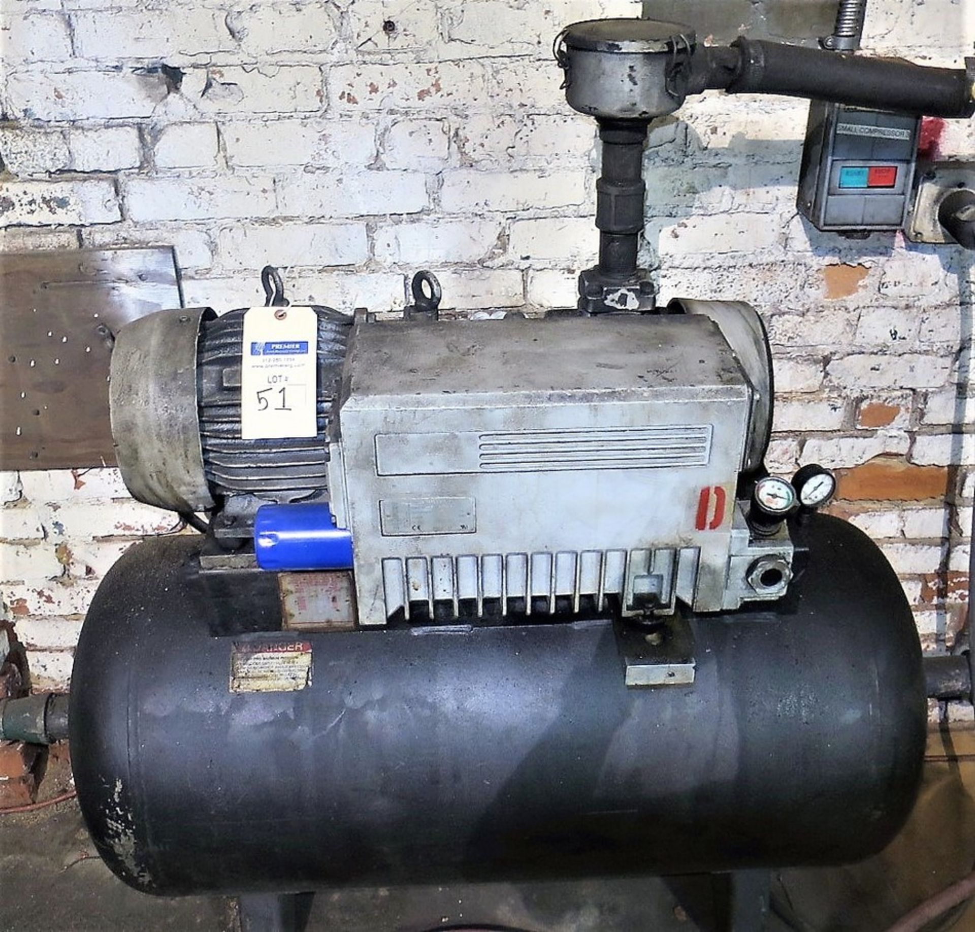 5 hp Busch Single Stage Vacuum Pump