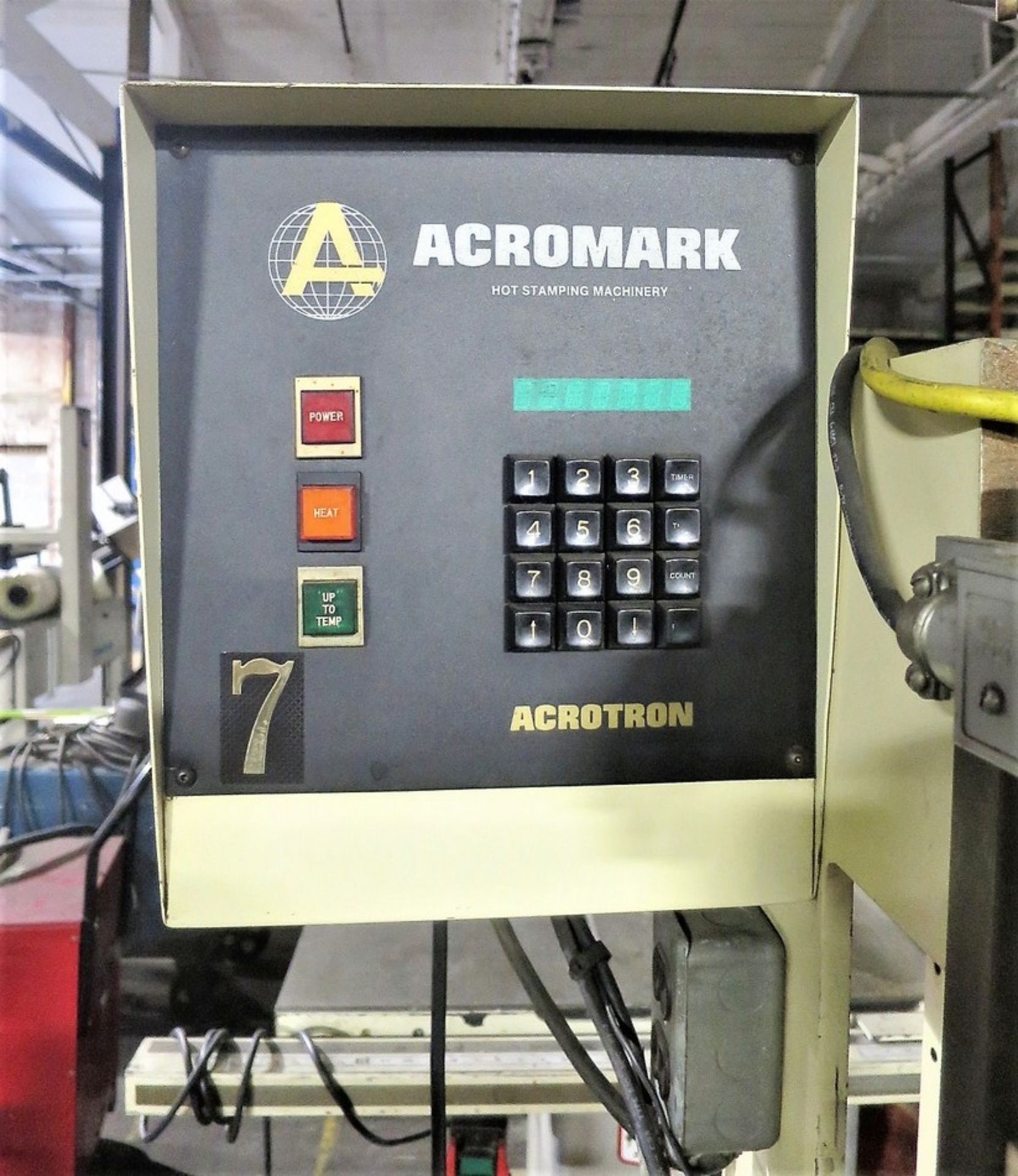 Acromark Model 530E-50 Hot Stamping Machine, S/N 108994 - Image 2 of 4