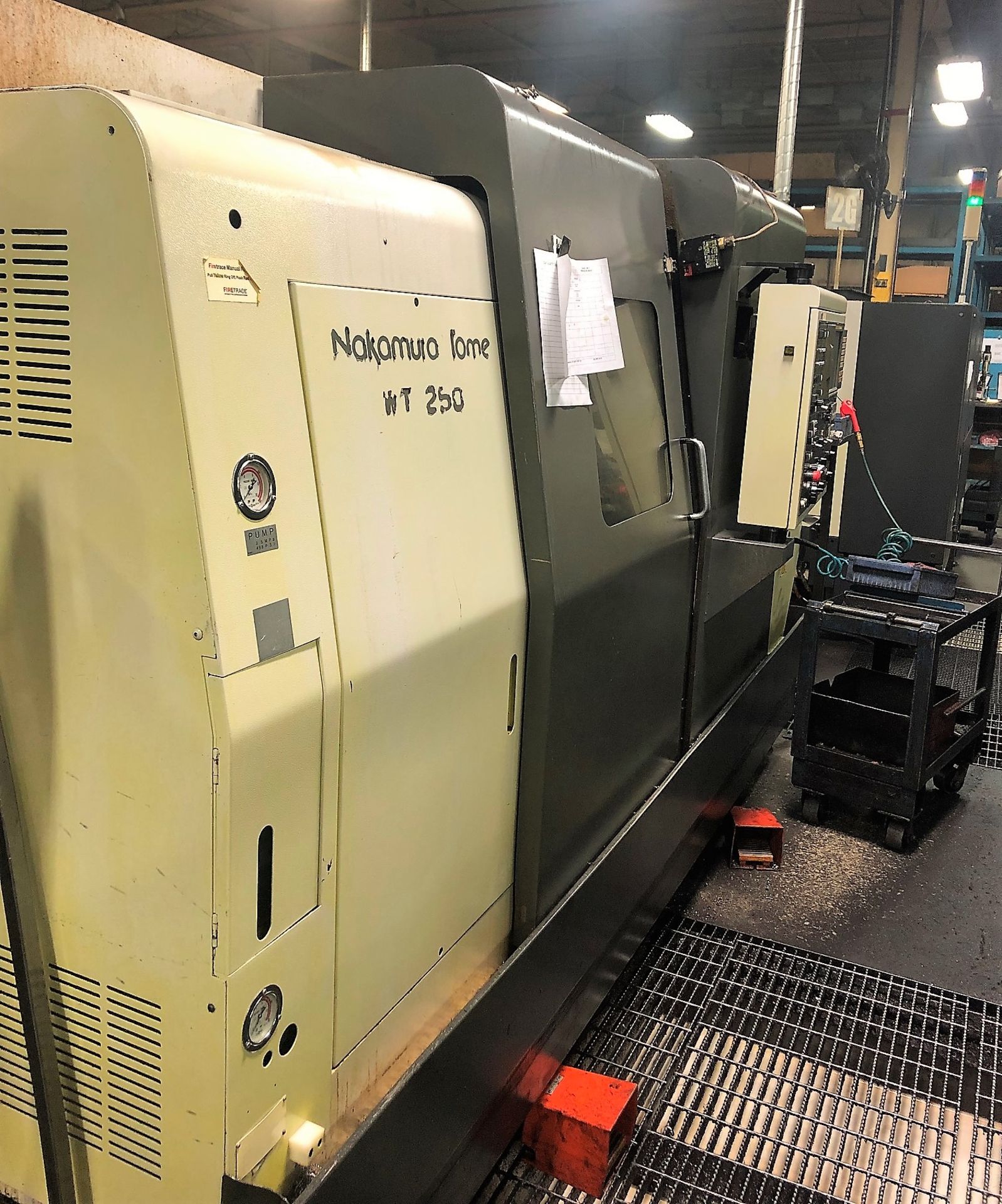 Nakamura WT-250 CNC MULTIAXIS TURNING CENTER WITH 2 TURRETS - Image 2 of 6