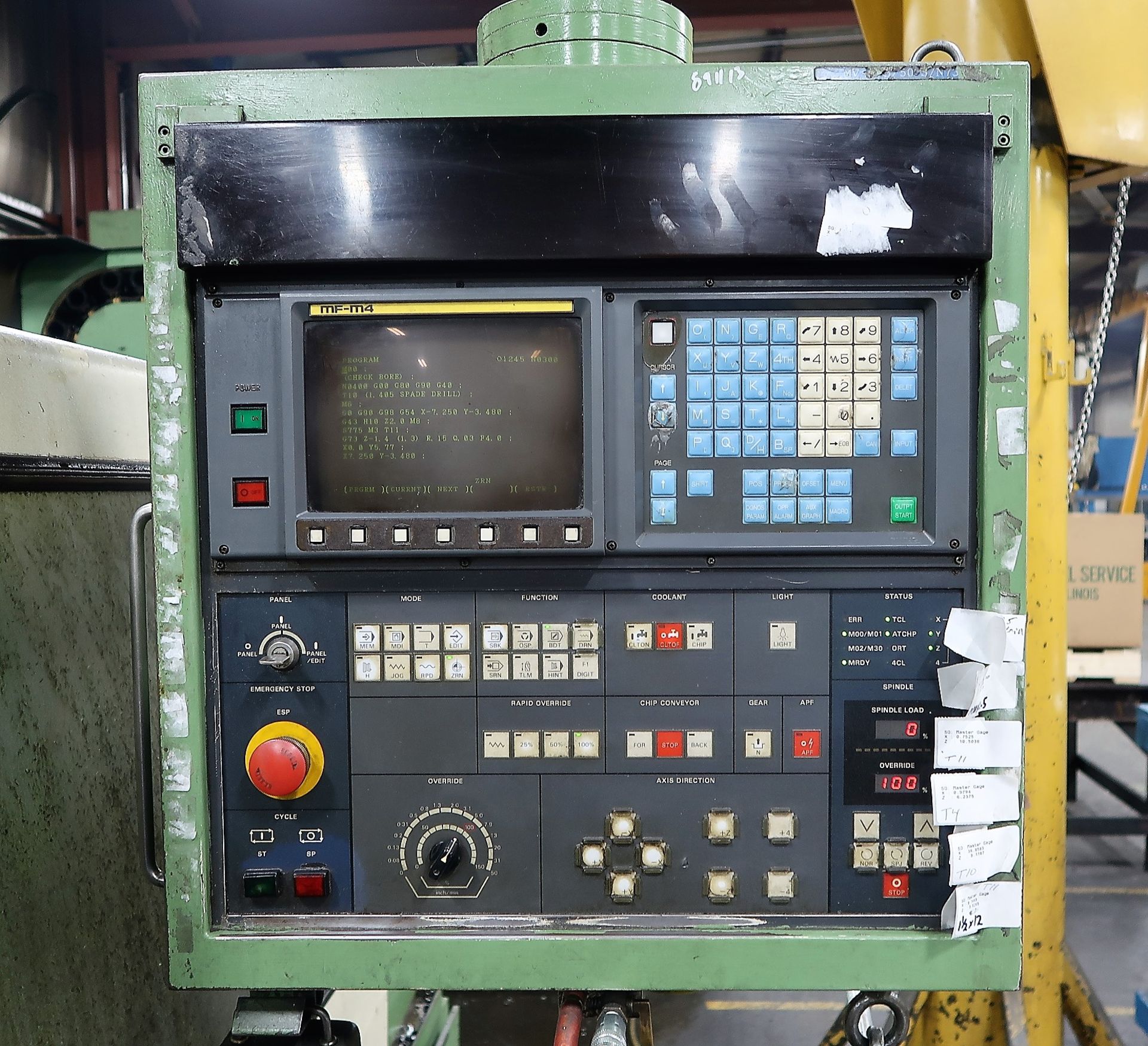 MORI SEIKI MV65/50 CNC VERTICAL MACHINING CENTER WITH FANUC CNC - Image 3 of 11