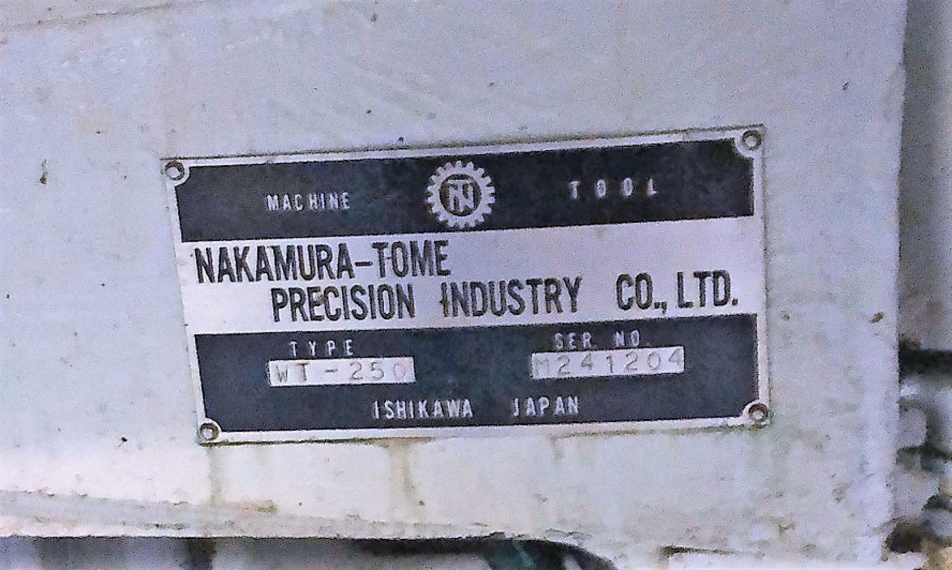 Nakamura WT-250 CNC MULTIAXIS TURNING CENTER WITH 2 TURRETS - Image 6 of 6