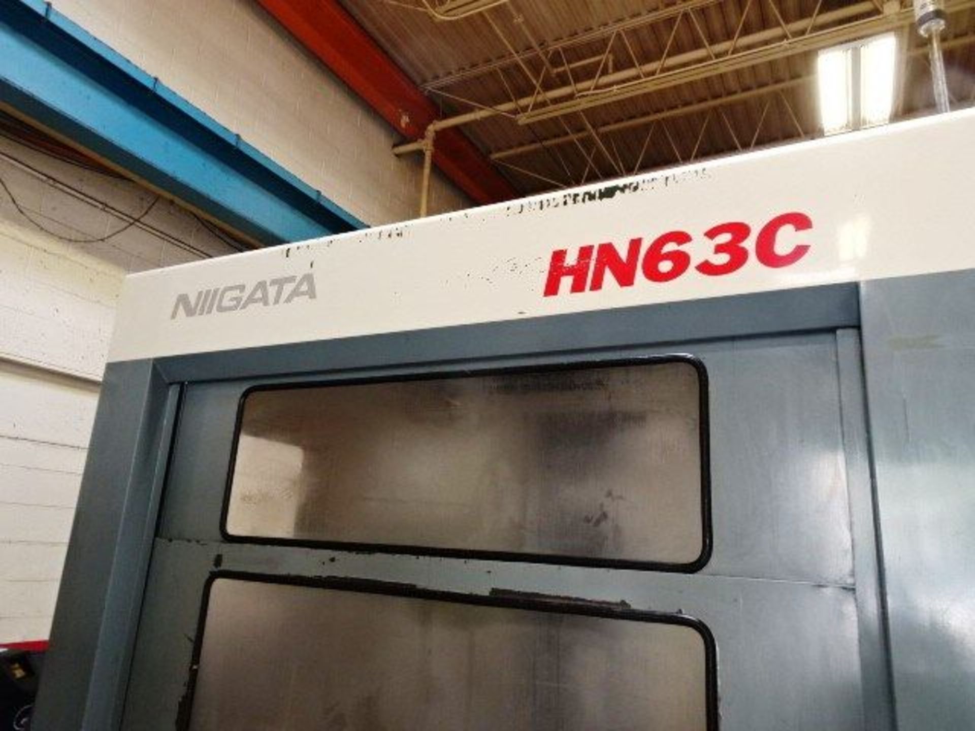 24.8"X24.8" NIIGATA HN63C 4-AXIS CNC HORIZONTAL MACHINING CENTER, S/N 26716, NEW 1996 - Image 7 of 7