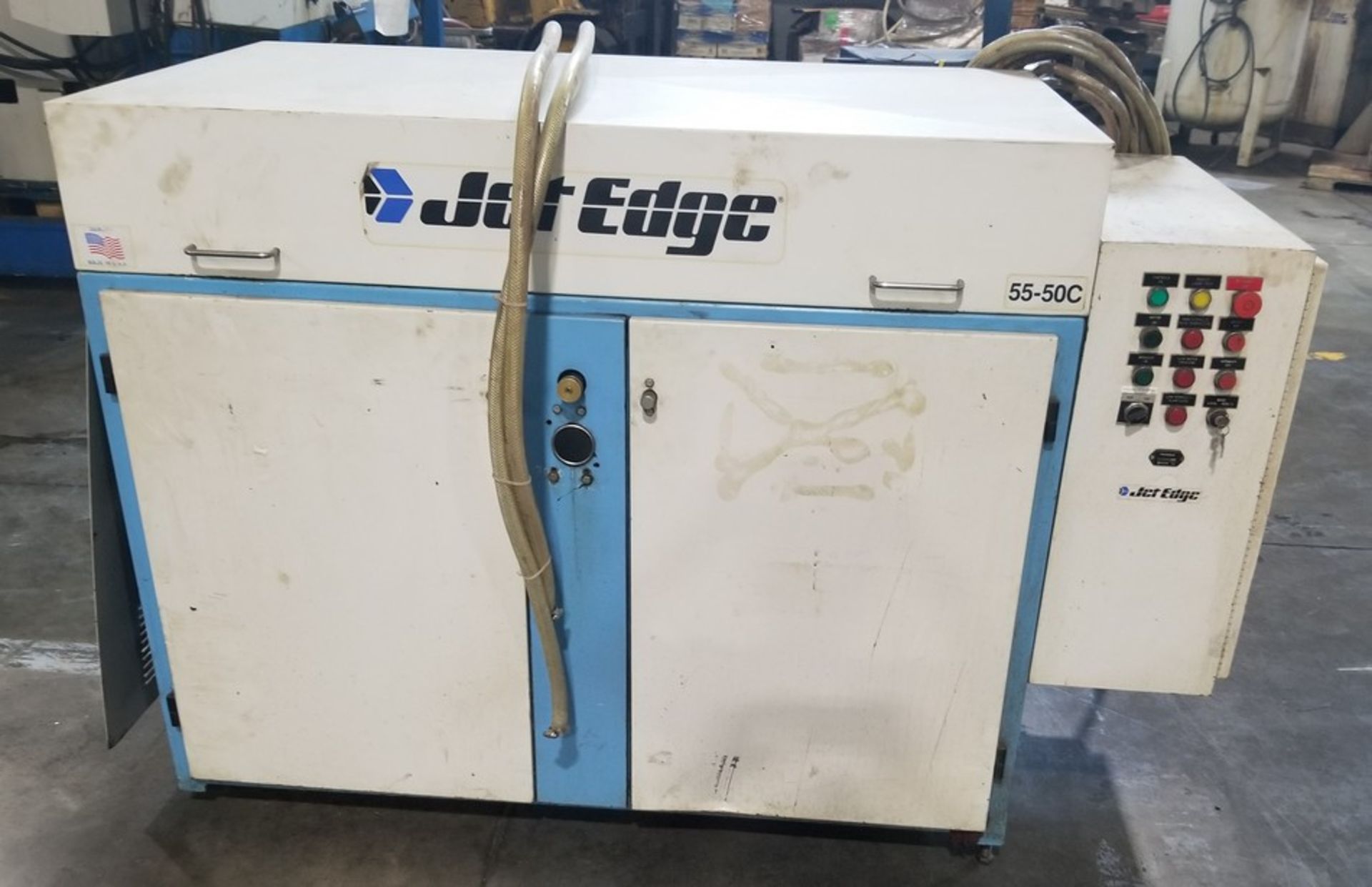 JETEDGE MODEL 4X8HR (612) WATER JET CUTTING SYSTEM, S/N 17046, NEW 2004 - Image 12 of 12