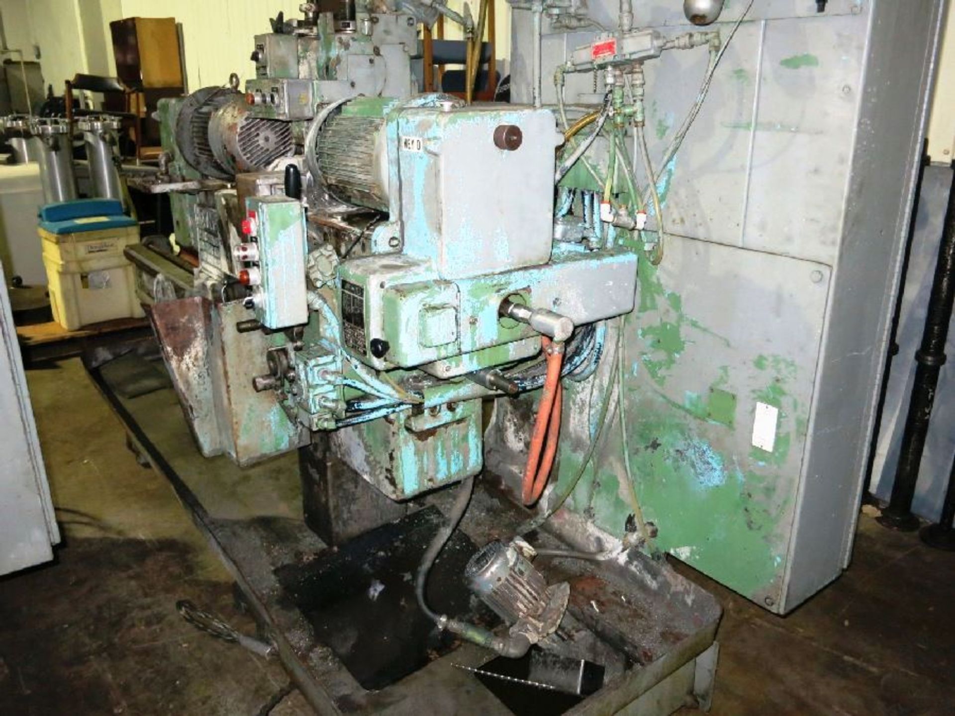 6" x 51" HEY #3 DOUBLE END FACING & CENTERING MACHINE, S/N 2827-757 - Image 3 of 7