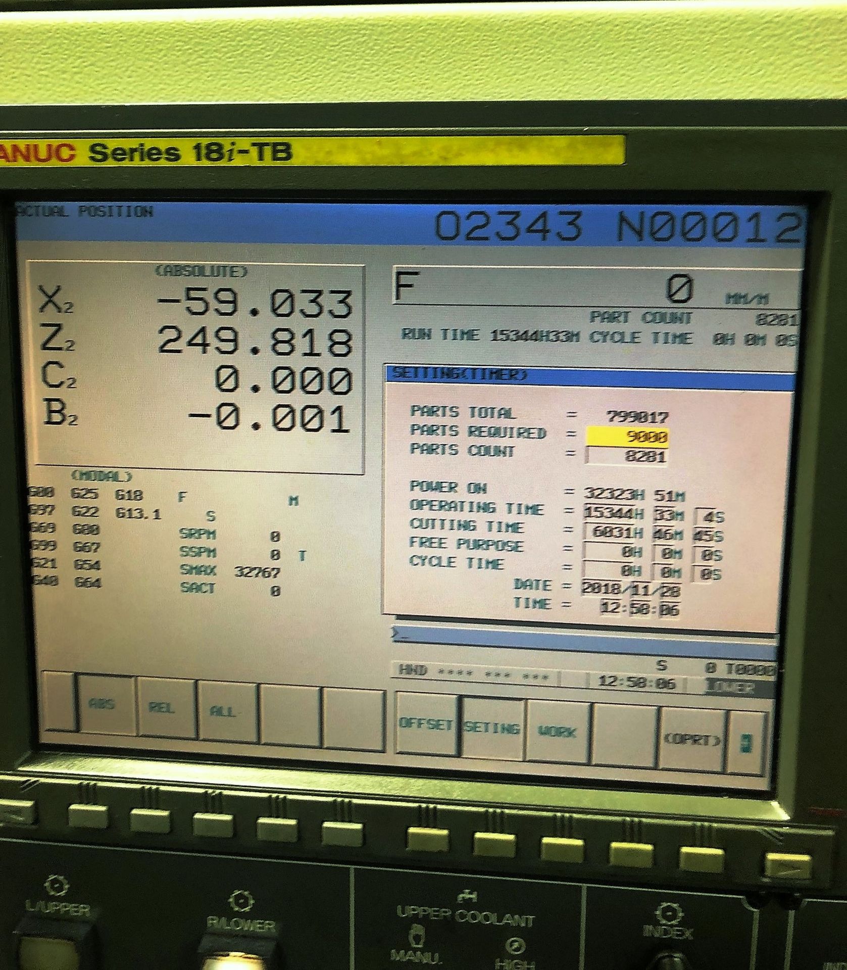 Nakamura WT-250 CNC MULTIAXIS TURNING CENTER WITH 2 TURRETS - Image 4 of 6