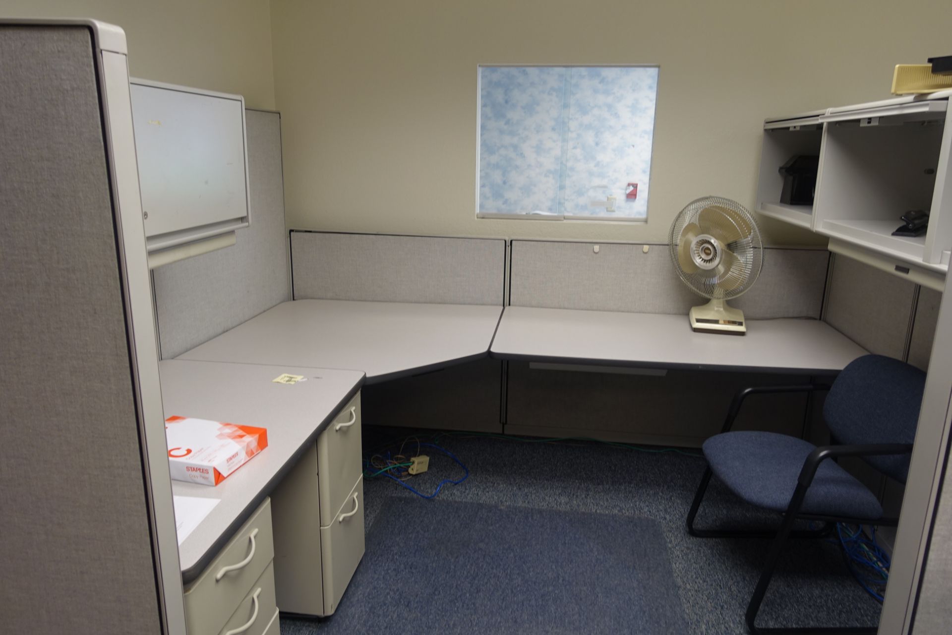 1-LOT Office Furniture: (5) Cubicle Desks - Image 3 of 3