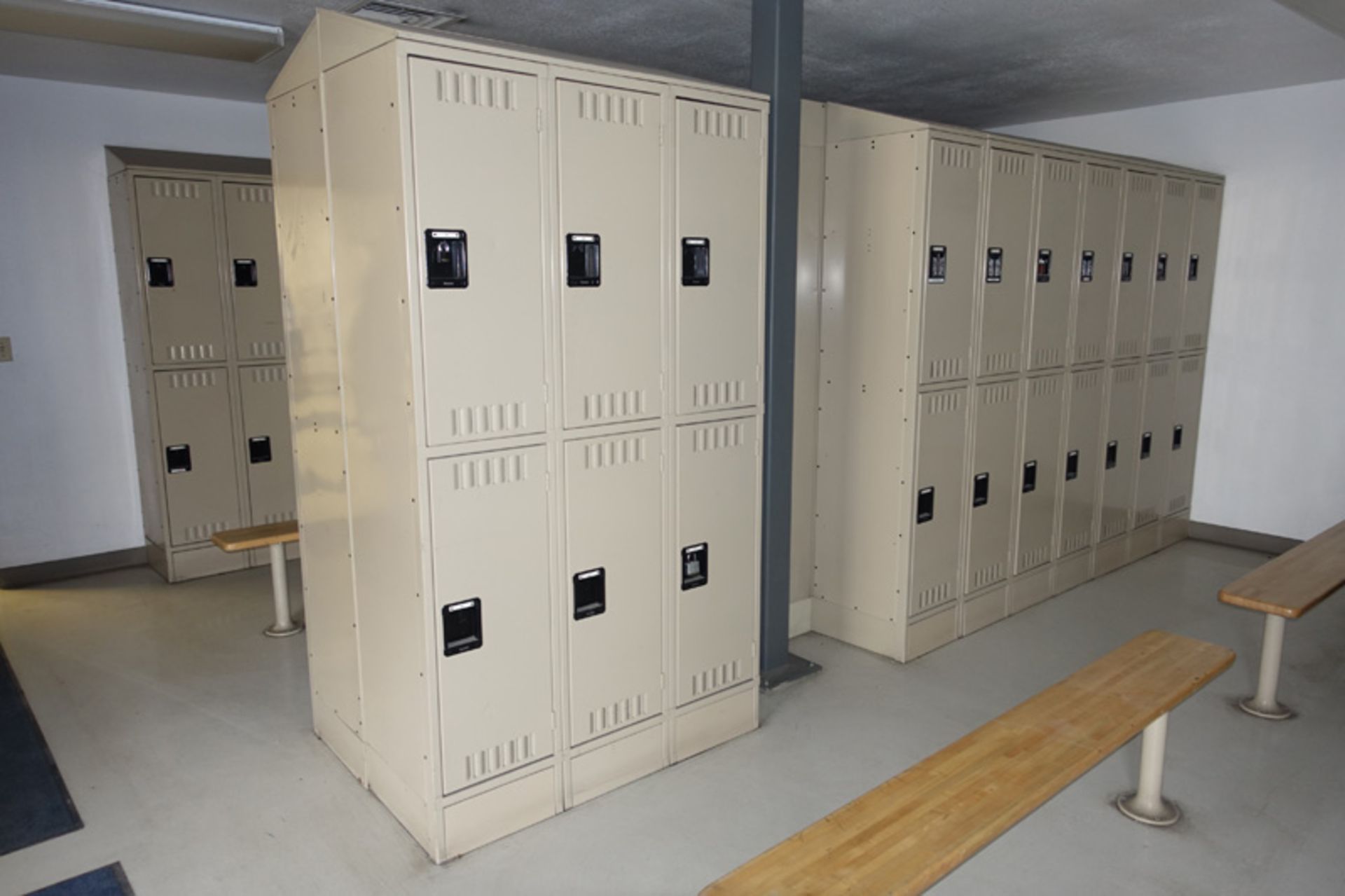 (3) Sets of Metal Lockers - Image 3 of 3