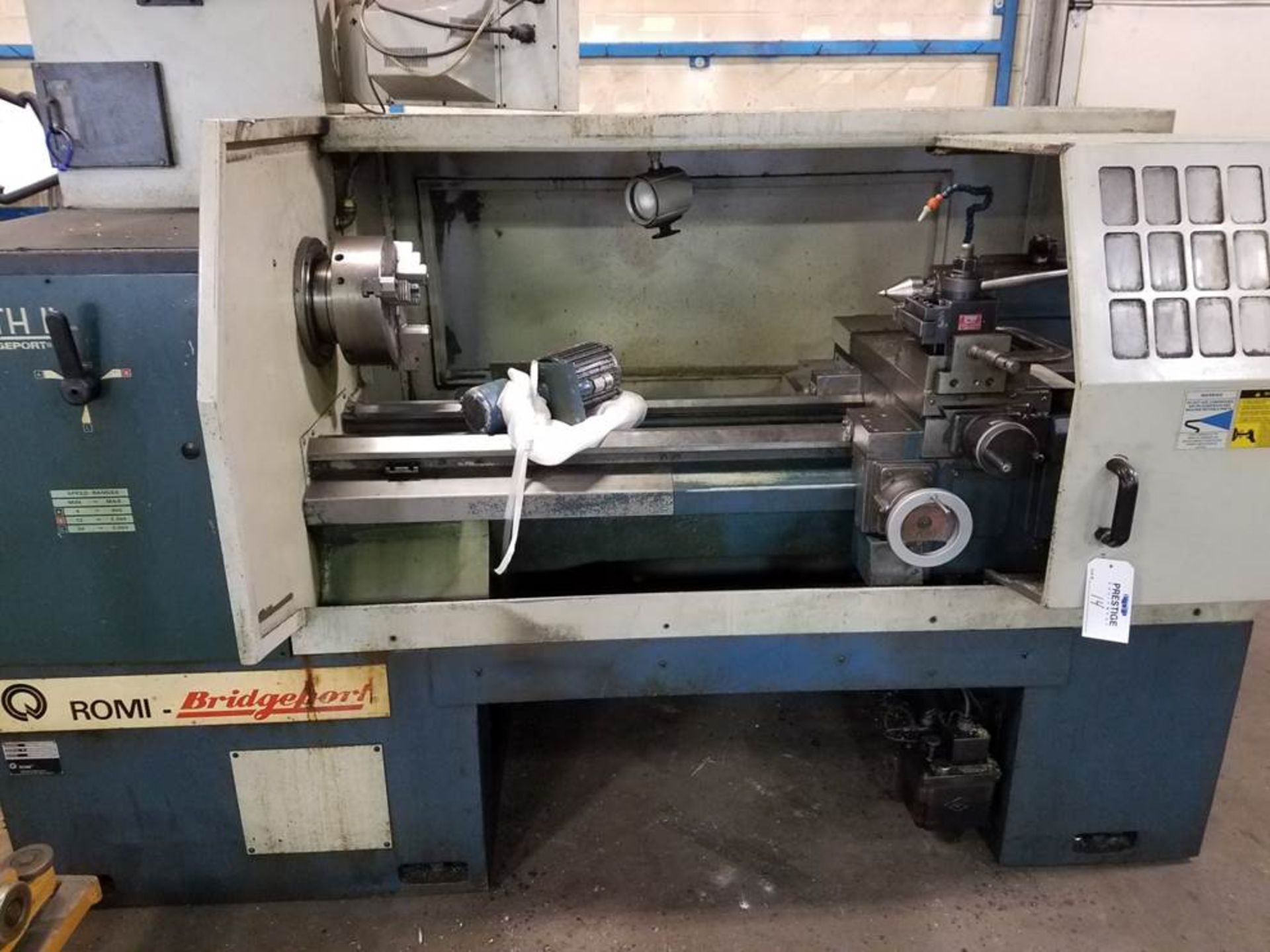 Bridgeport-Romi EZ Path II CNC Teach Lathe