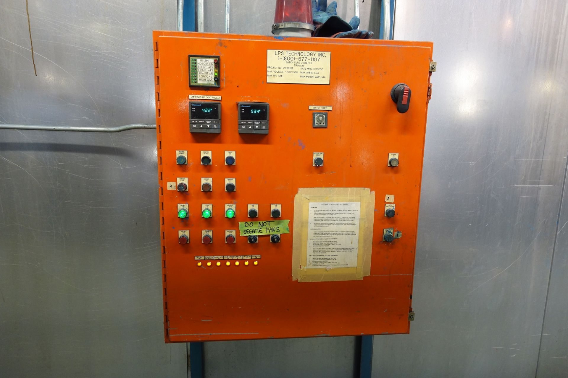 LPS Technology Inc Batch Cure Oven - Image 4 of 7