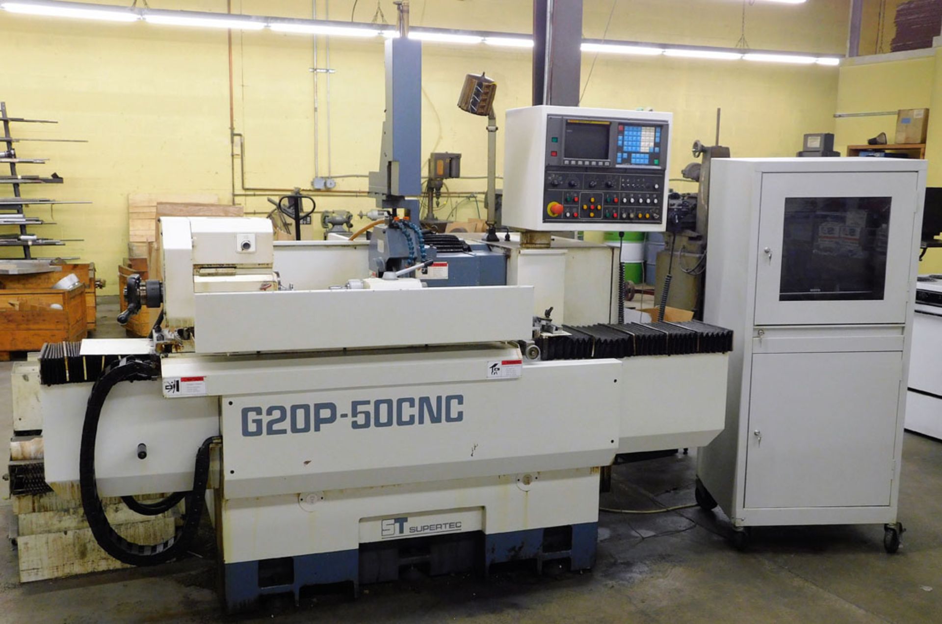 SUPER-TEC MDL. G20P-50 CNC OD GRINDER