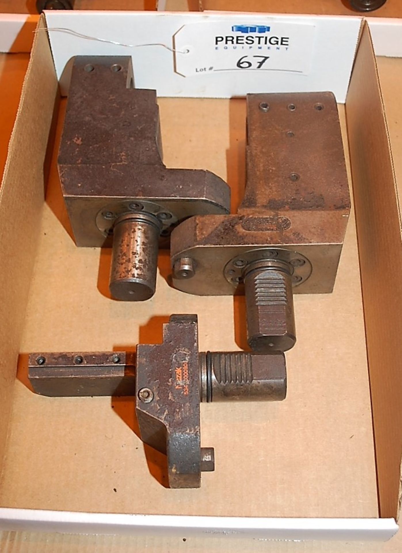 (3) MAZAK VDI-40 Tool Holders