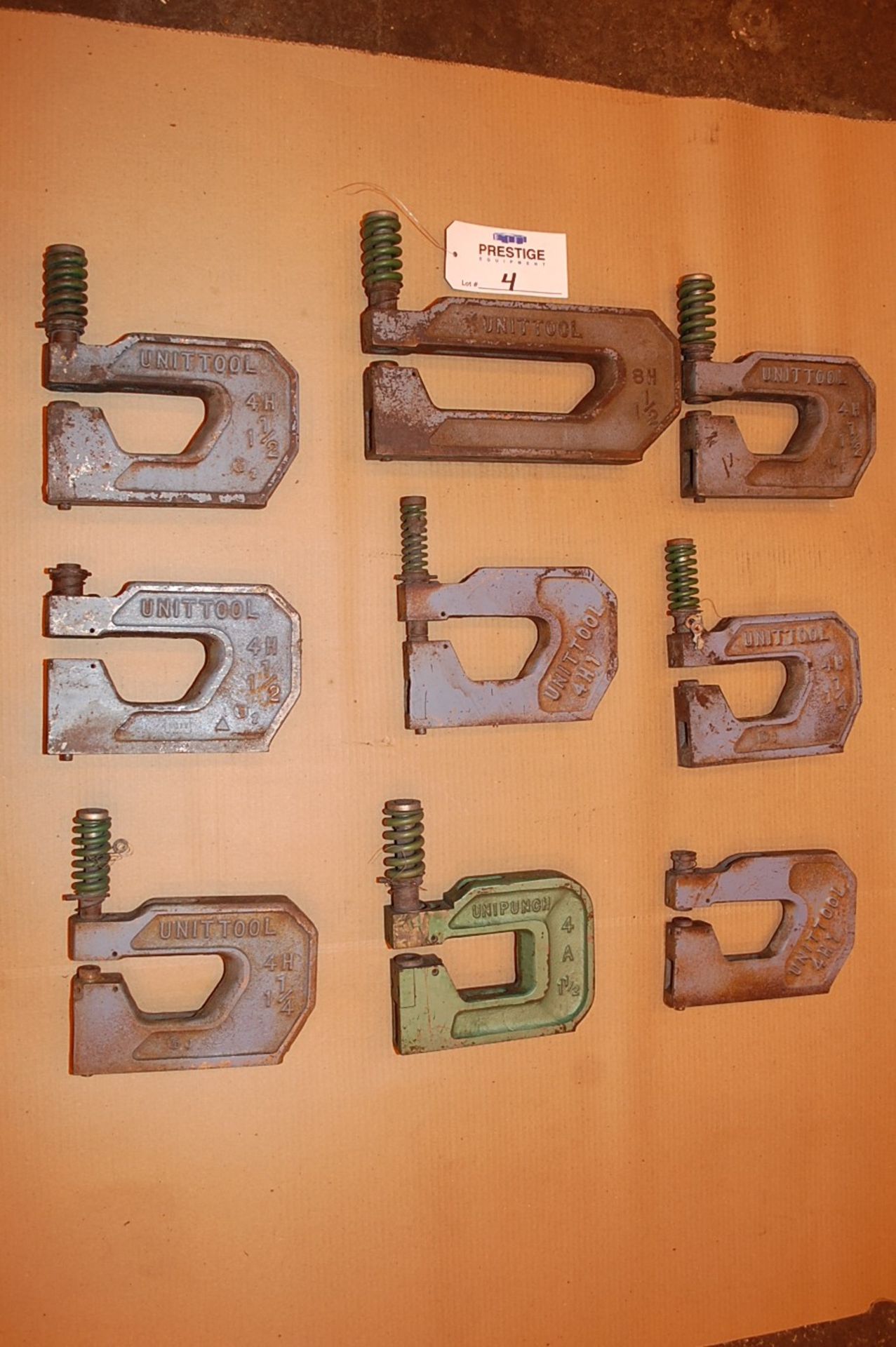 Assorted UNITOOL Clamps