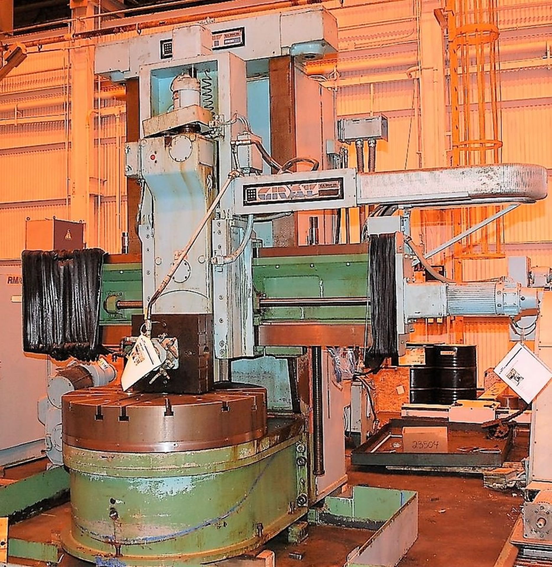 GRAY 48" CNC Vertical Turret Lathe, Model RM-80