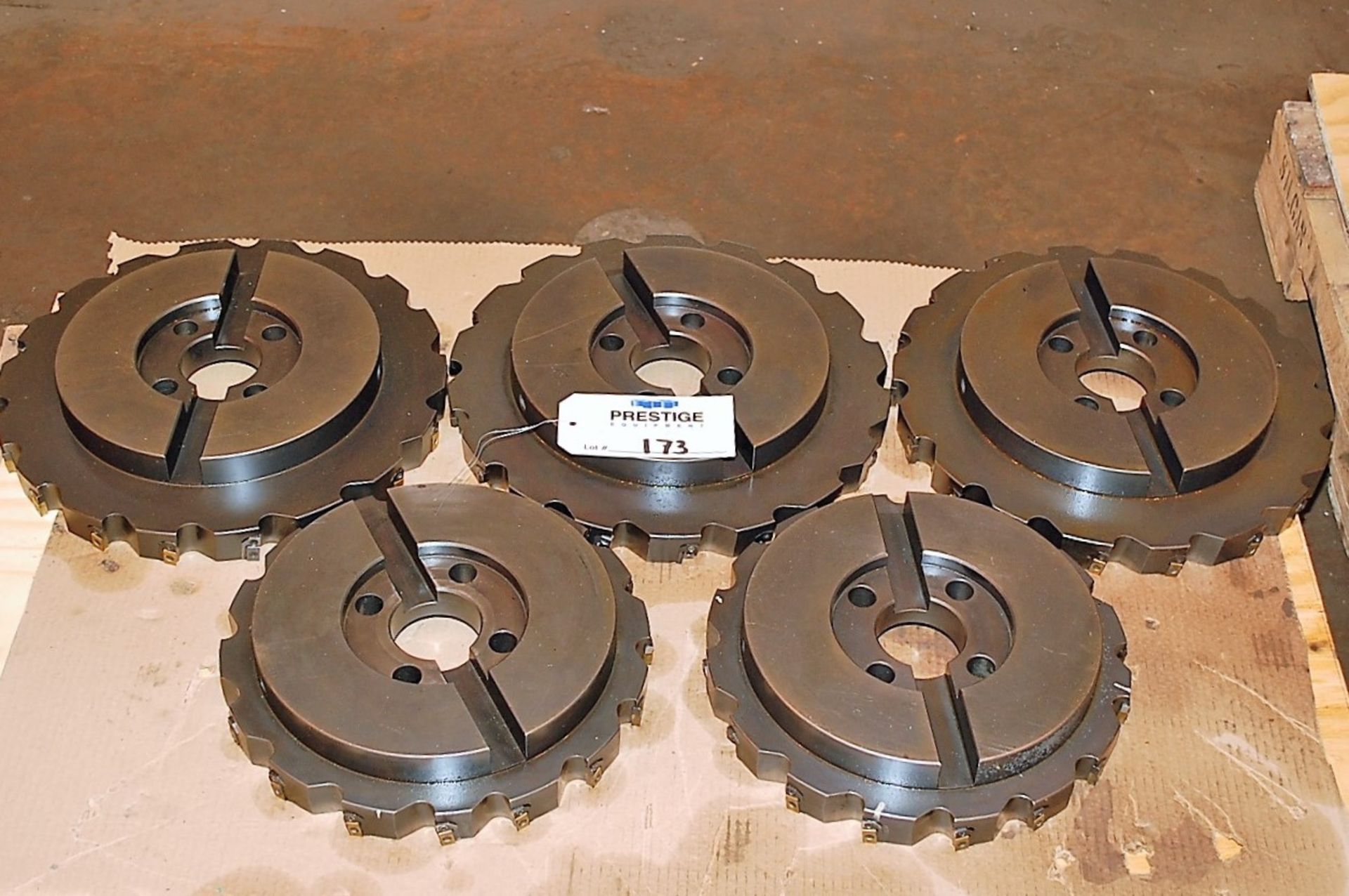 (5) Assorted Shell Mills