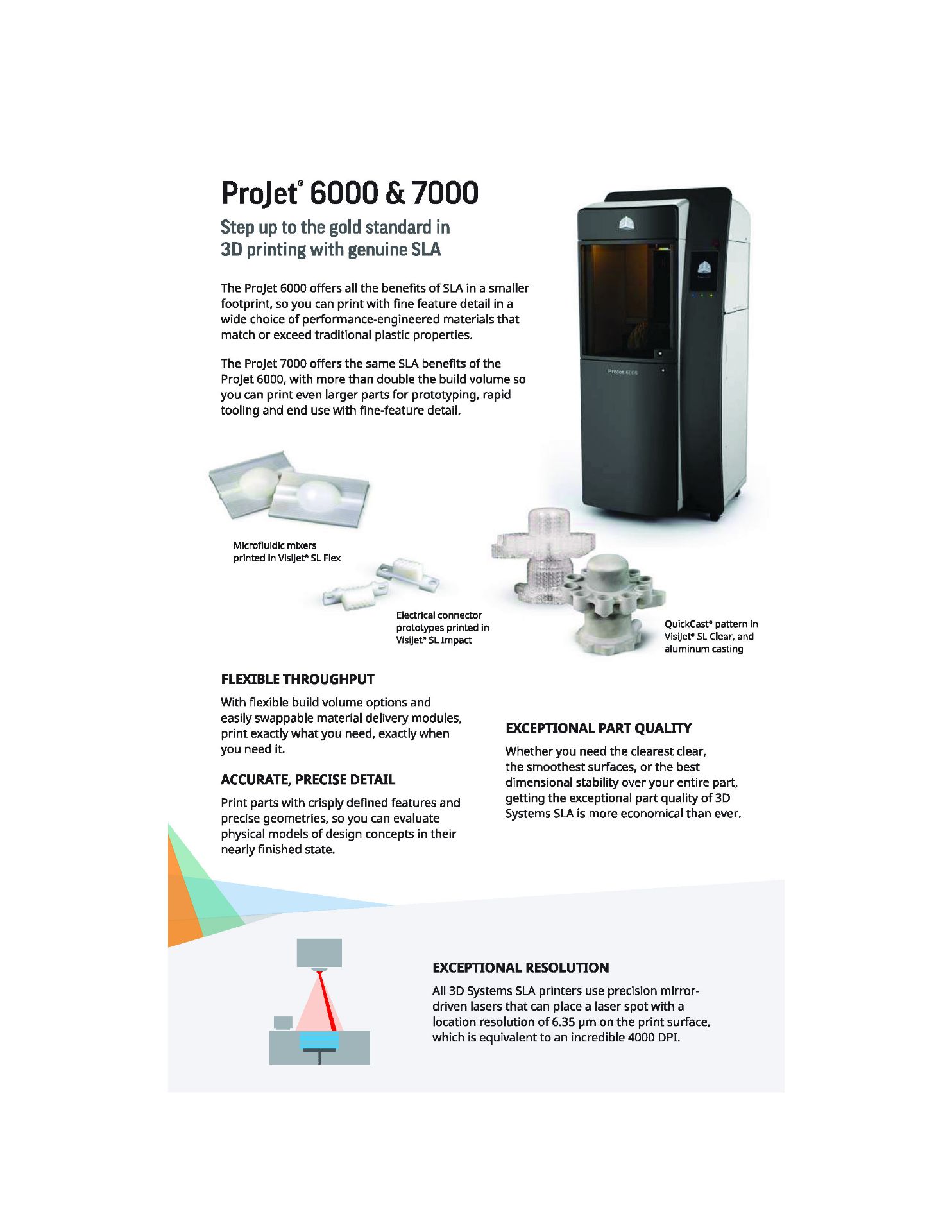3D SYSTEMS ProJet 7000 HD Stereolithography 3D Printer, Used For Demo Only - Image 14 of 17