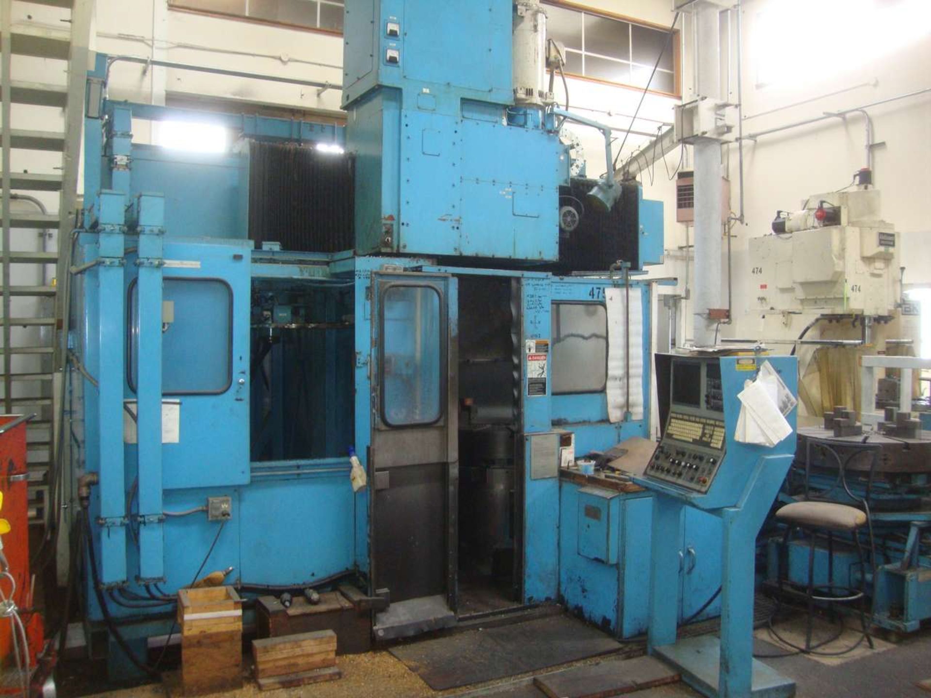 Giddings & Lewis 36 CNC Vertical Boring Mill - Image 3 of 12