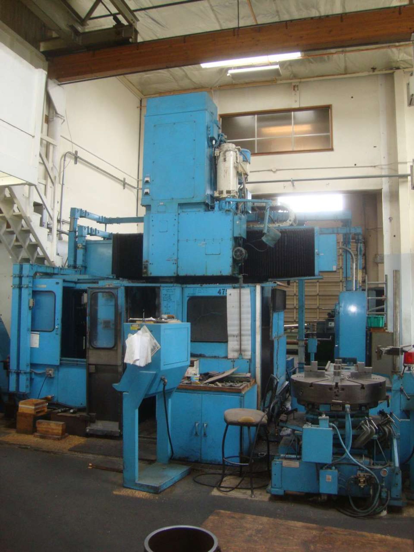 Giddings & Lewis 36 CNC Vertical Boring Mill - Image 2 of 12