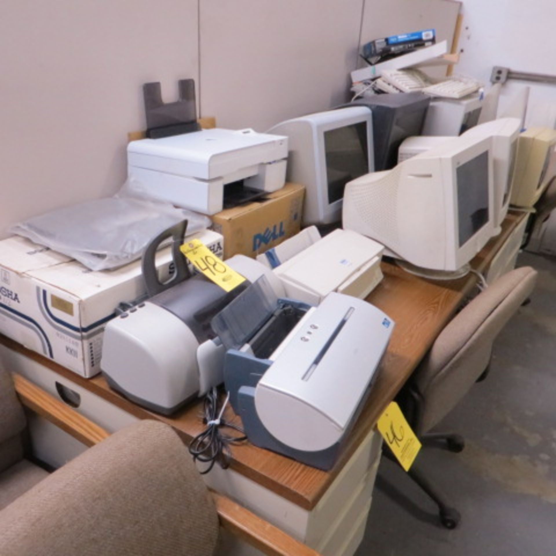 ASST PRINTERS, MONITORS & TYPEWRITERES