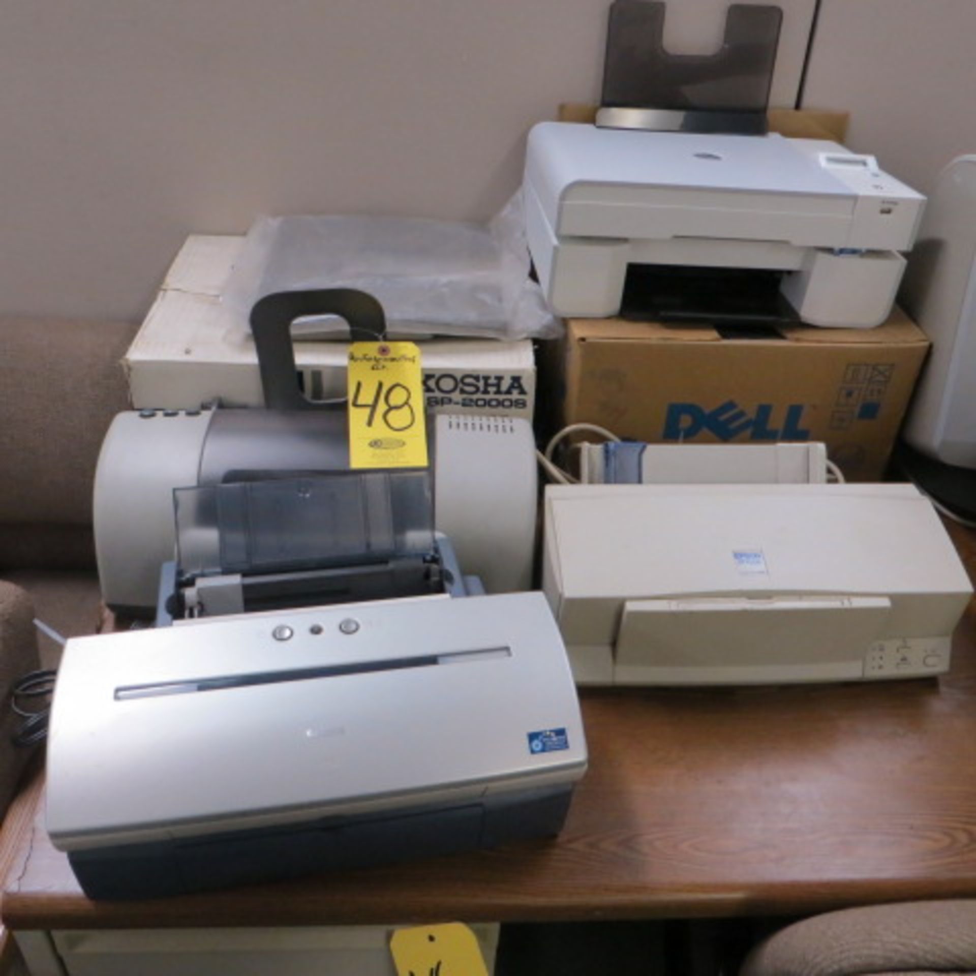 ASST PRINTERS, MONITORS & TYPEWRITERES - Image 2 of 4