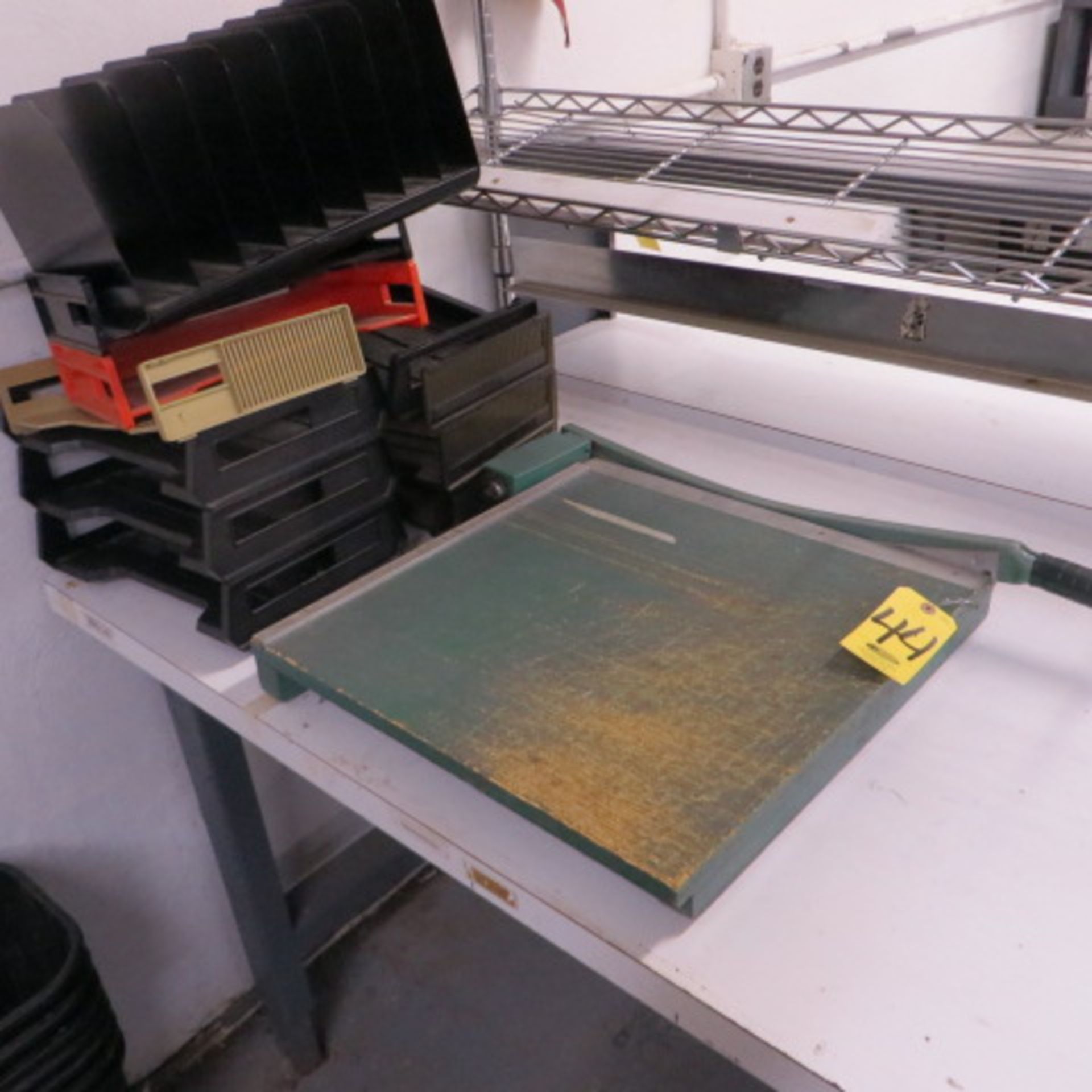 PAPER CUTTER & PAPER SORTERS