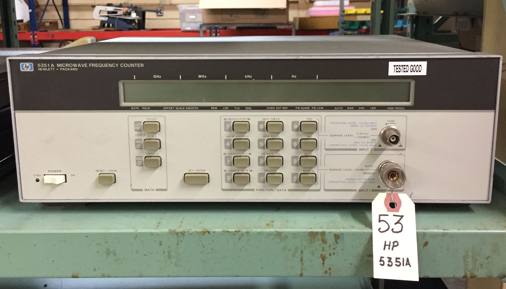 HP 5351A Microwave Counter