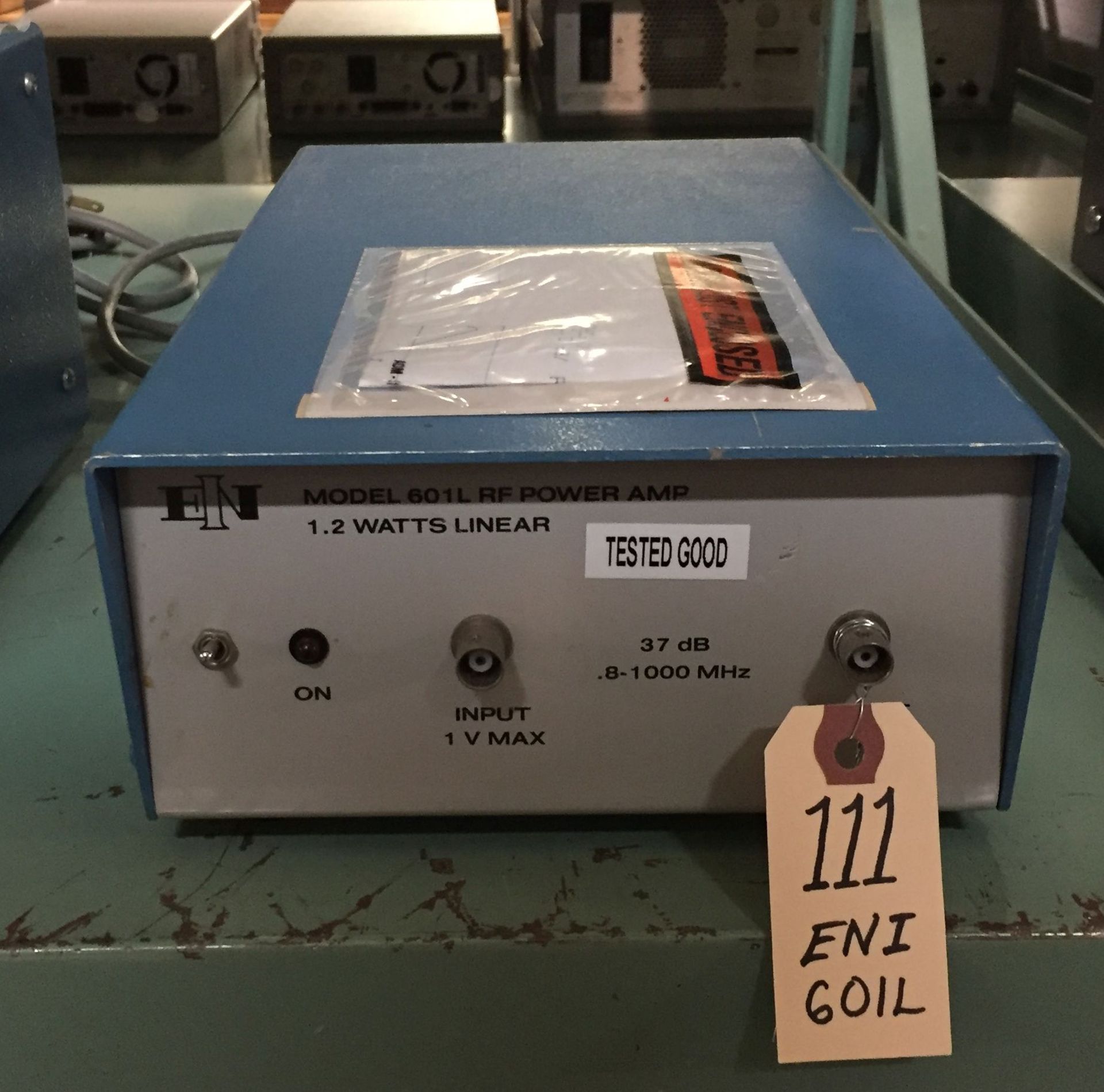 ENI 601L Linear RF Power Amplifier