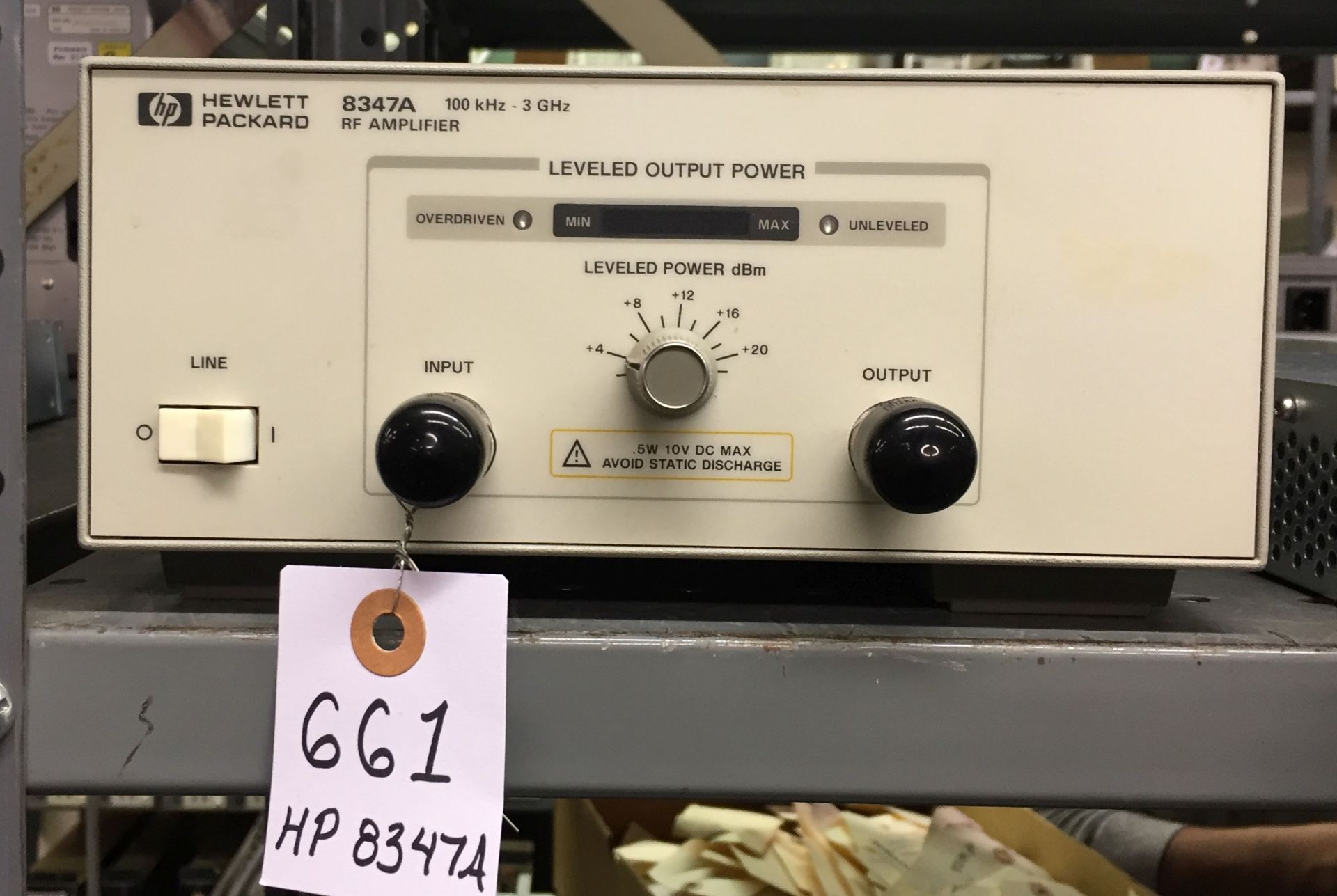 HP 8347A RF Amplifier